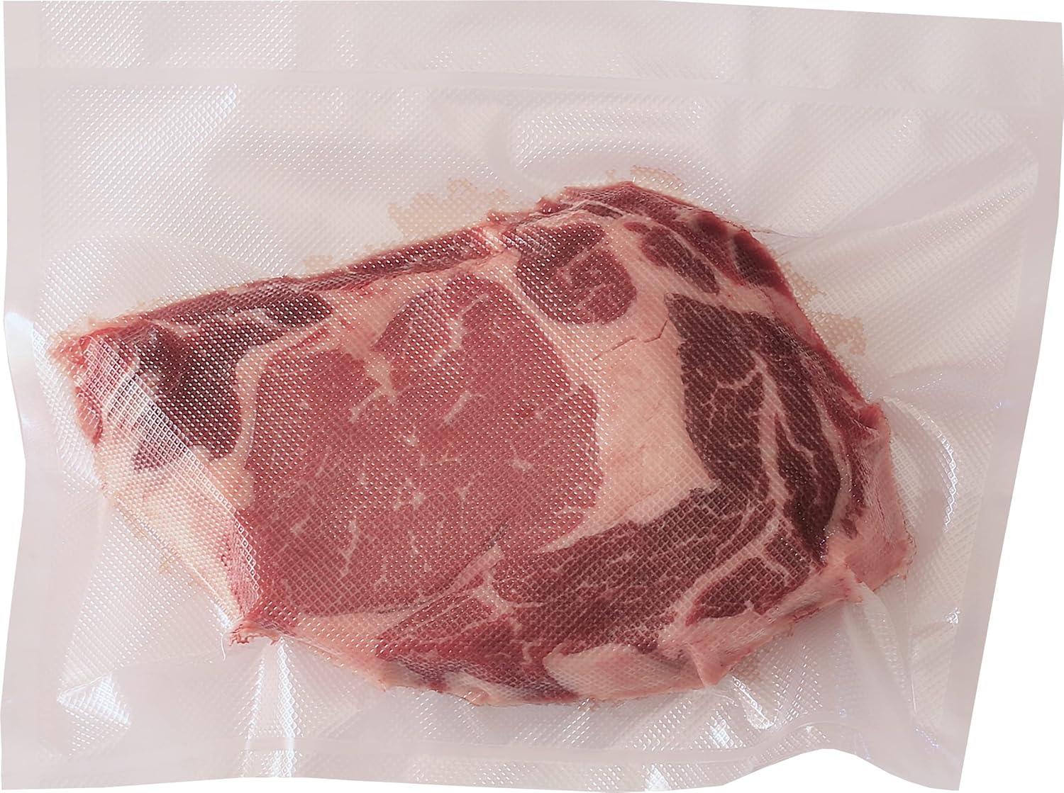 Simple Houseware Vacuum Sealer Bags 8'' x 25' Sous Vide Roll, 4-Pack C33