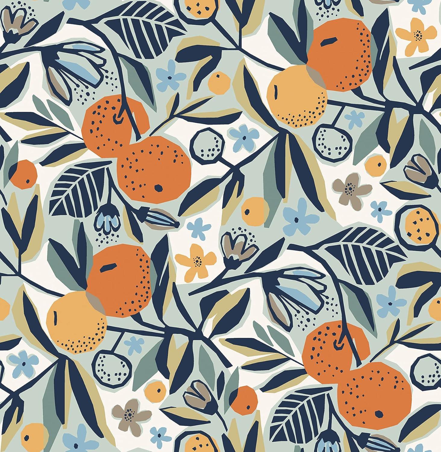 Peel & Stick Floral Roll