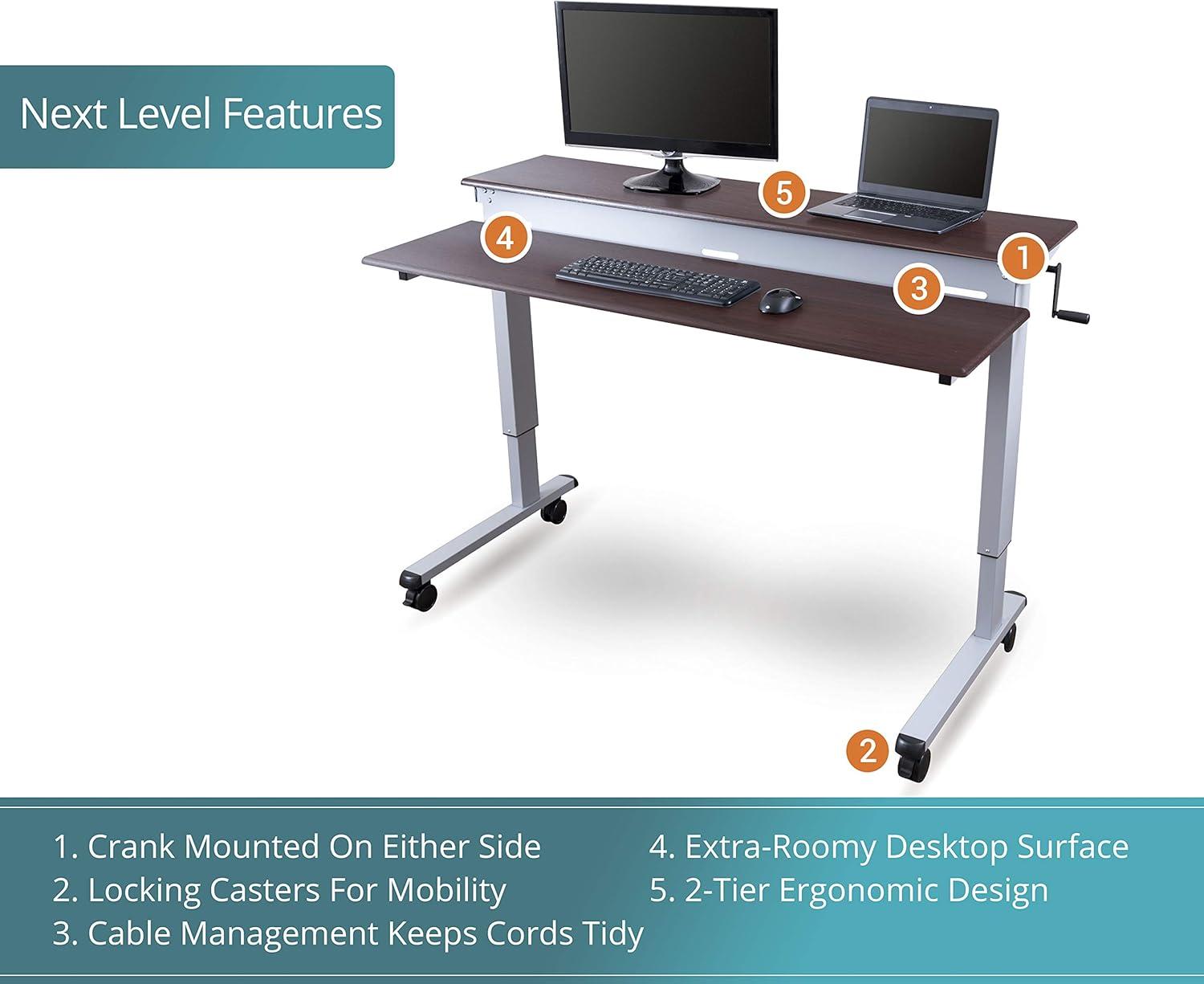 Selinger Adjustable Metal Base Standing Desk