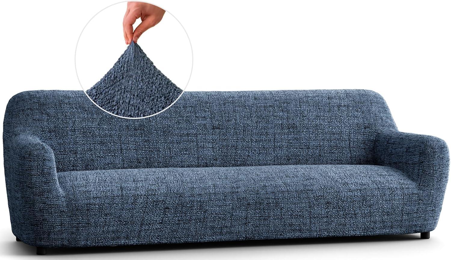 Stretchy Slipcover for Sofa - Durable & Stylish - Microfibra Printed Collection