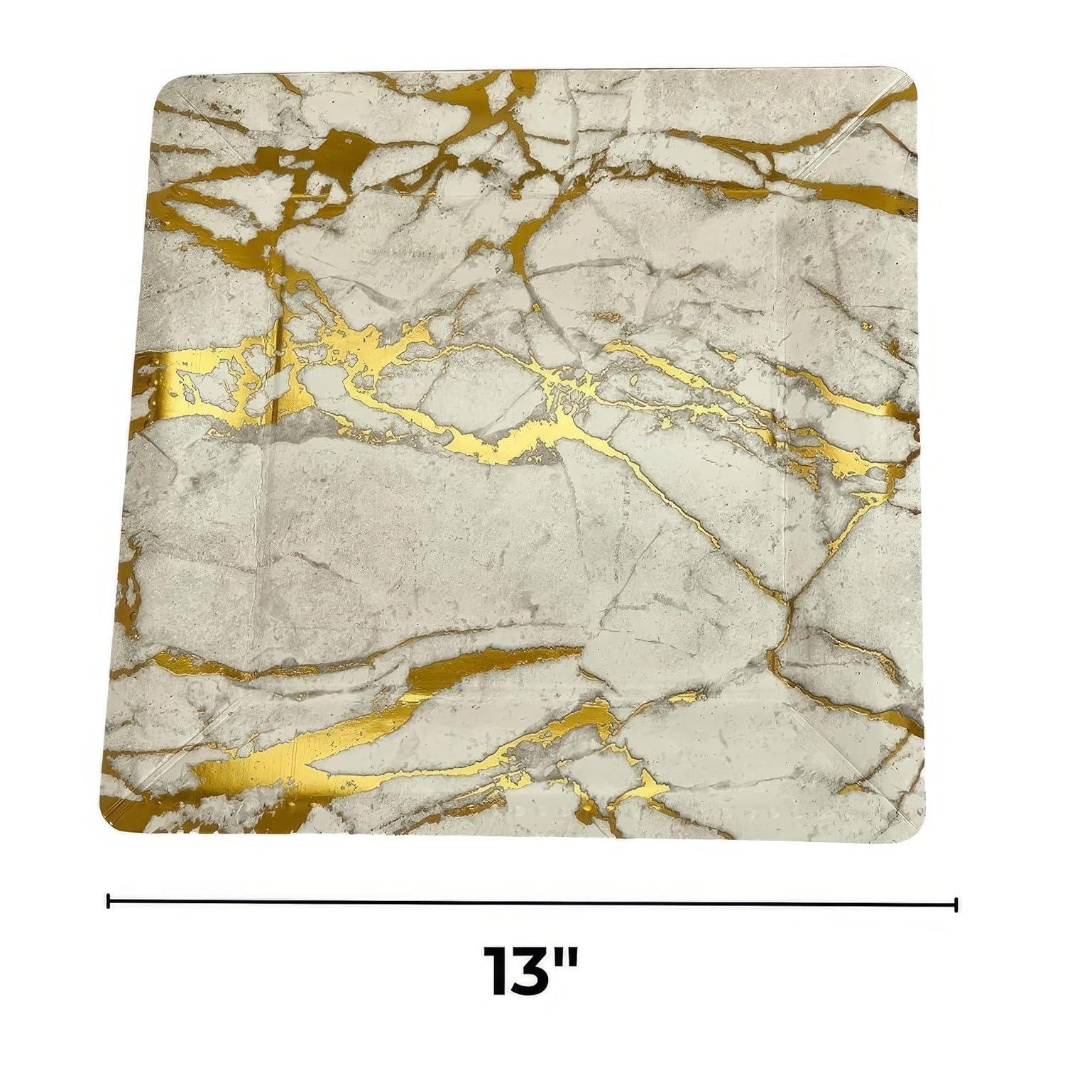 Silver Spoons Abstract Charger