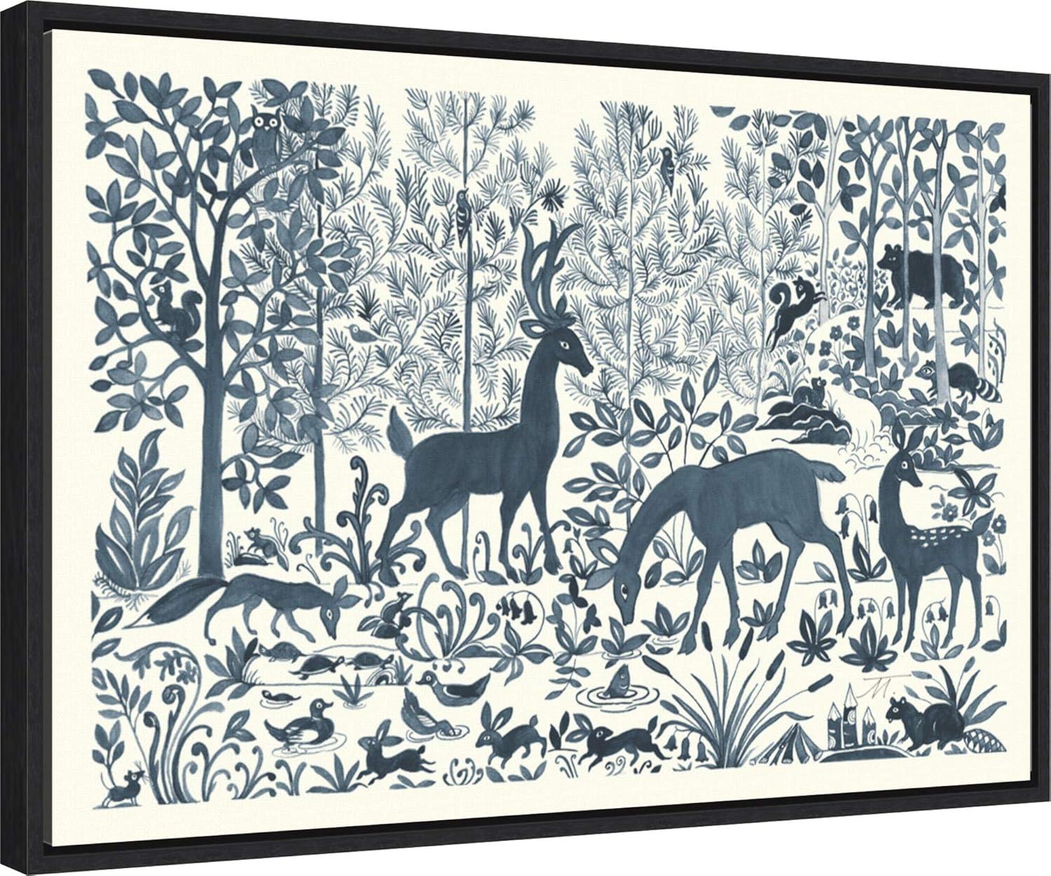 Amanti Art Forest Life I by Miranda Thomas Framed Canvas Wall Art