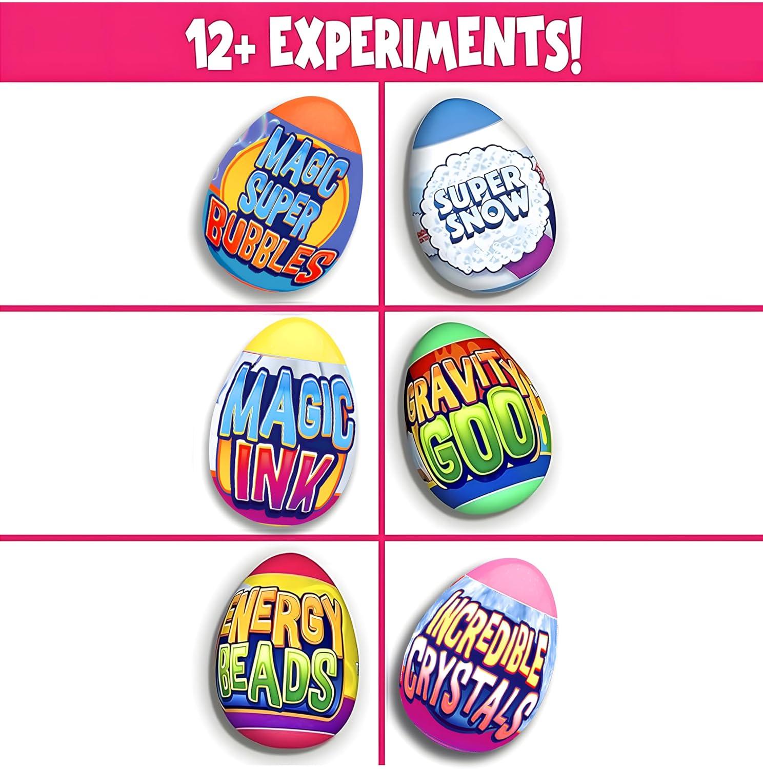 Be Amazing! Toys Egg-Cellent Experiment - 6 Pack Science Experiments for Children- Egg-Shaped Activity Kit for Boys and Girls - Easter Party Favor or Basket Stuffer - STEM for Kids 8+