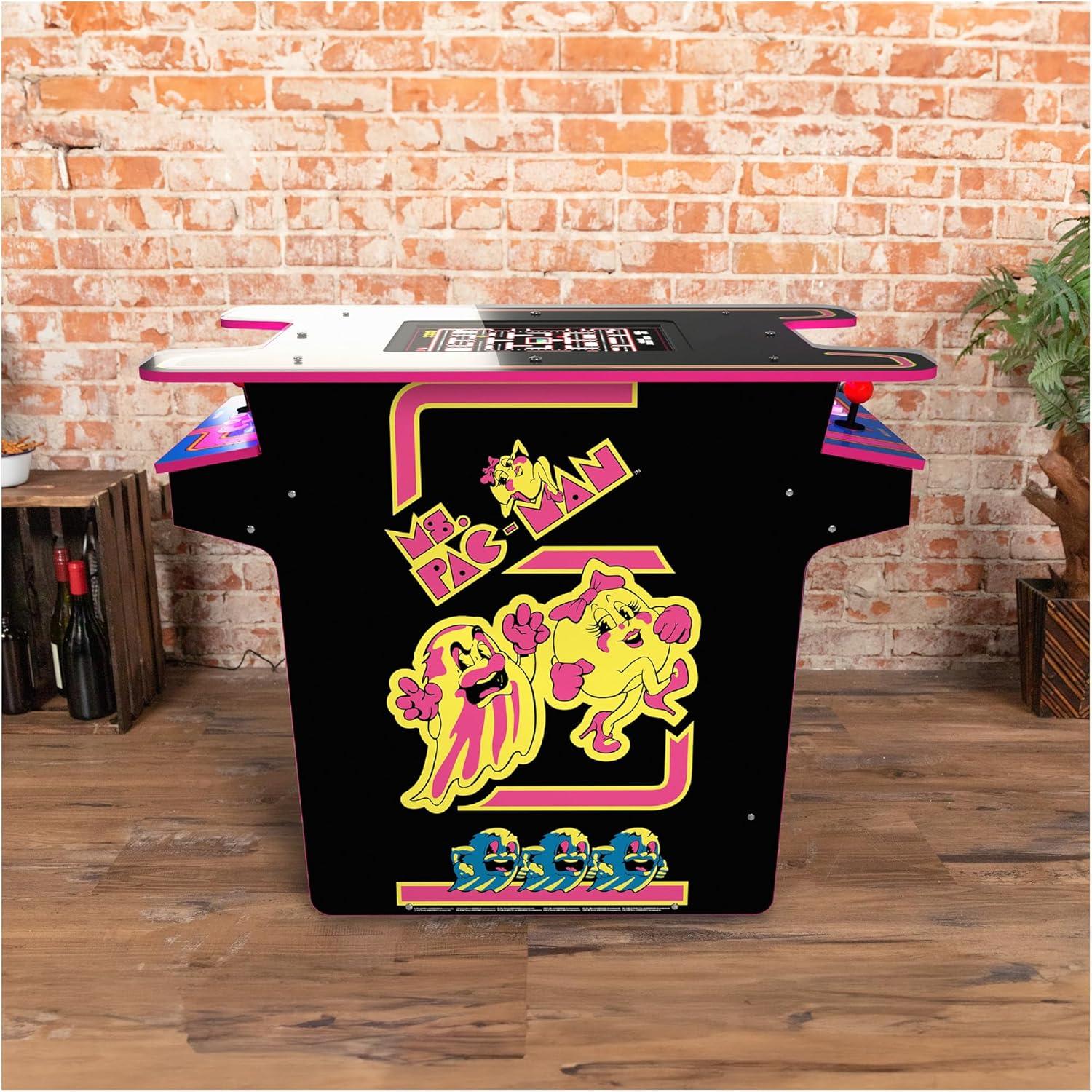 Arcade 1Up Arcade1Up Ms. Pac-Man 40th Anniversary Head-to-Head Black Series Edition Table