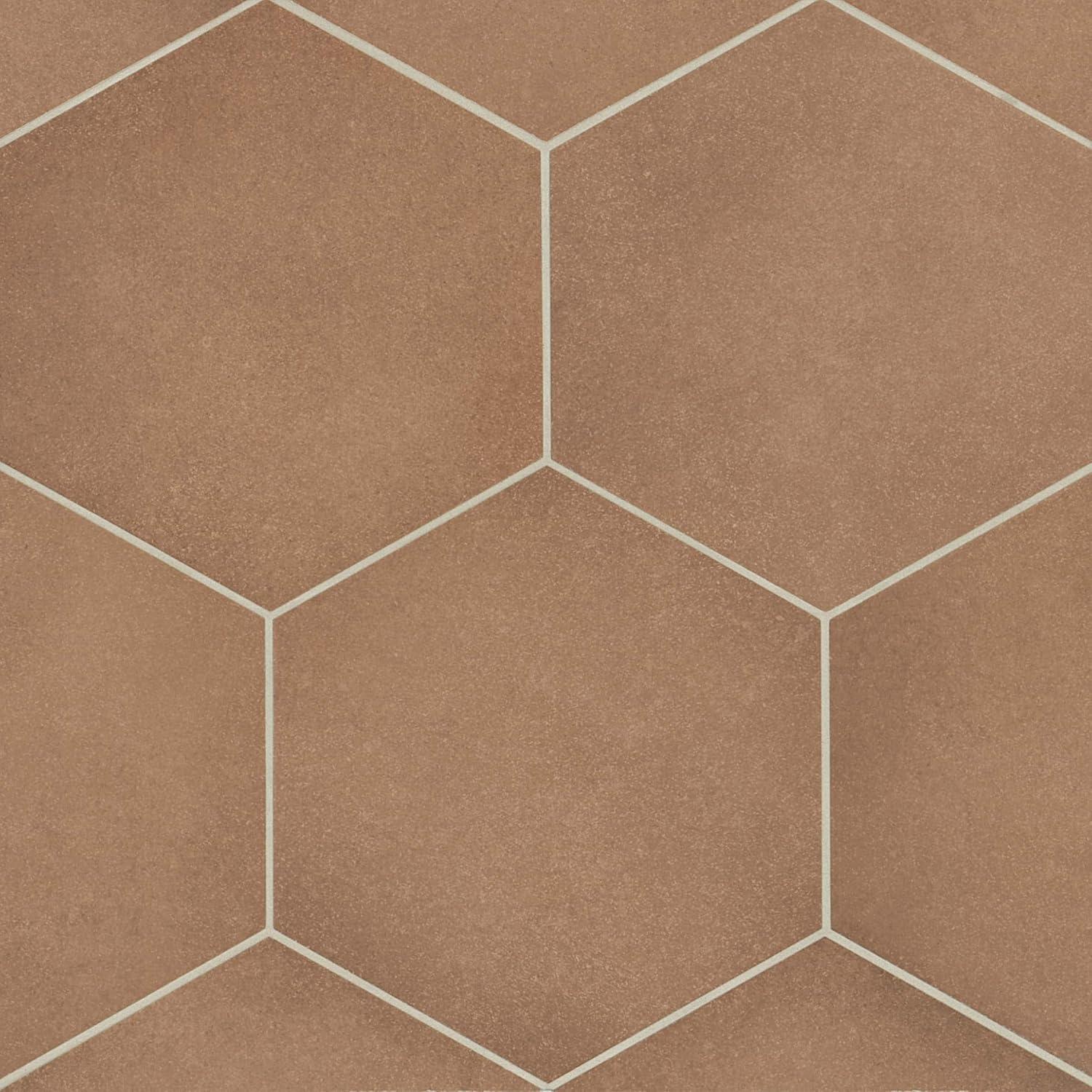 Makoto 18 Pieces - Matte Hexagon Porcelain Tile