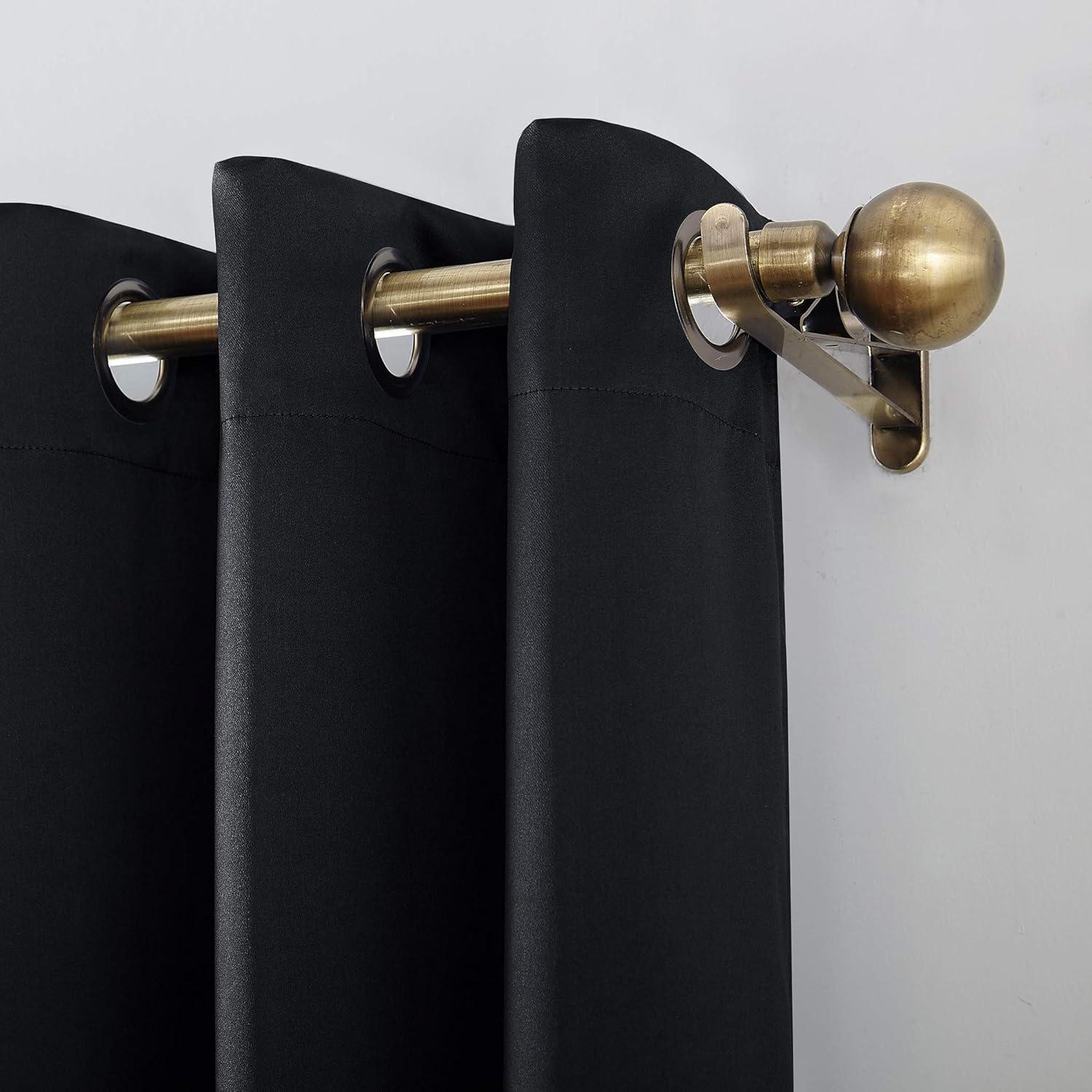 Sun Zero Oslo Theater Grade Extreme 100% Blackout Grommet Curtain Panel