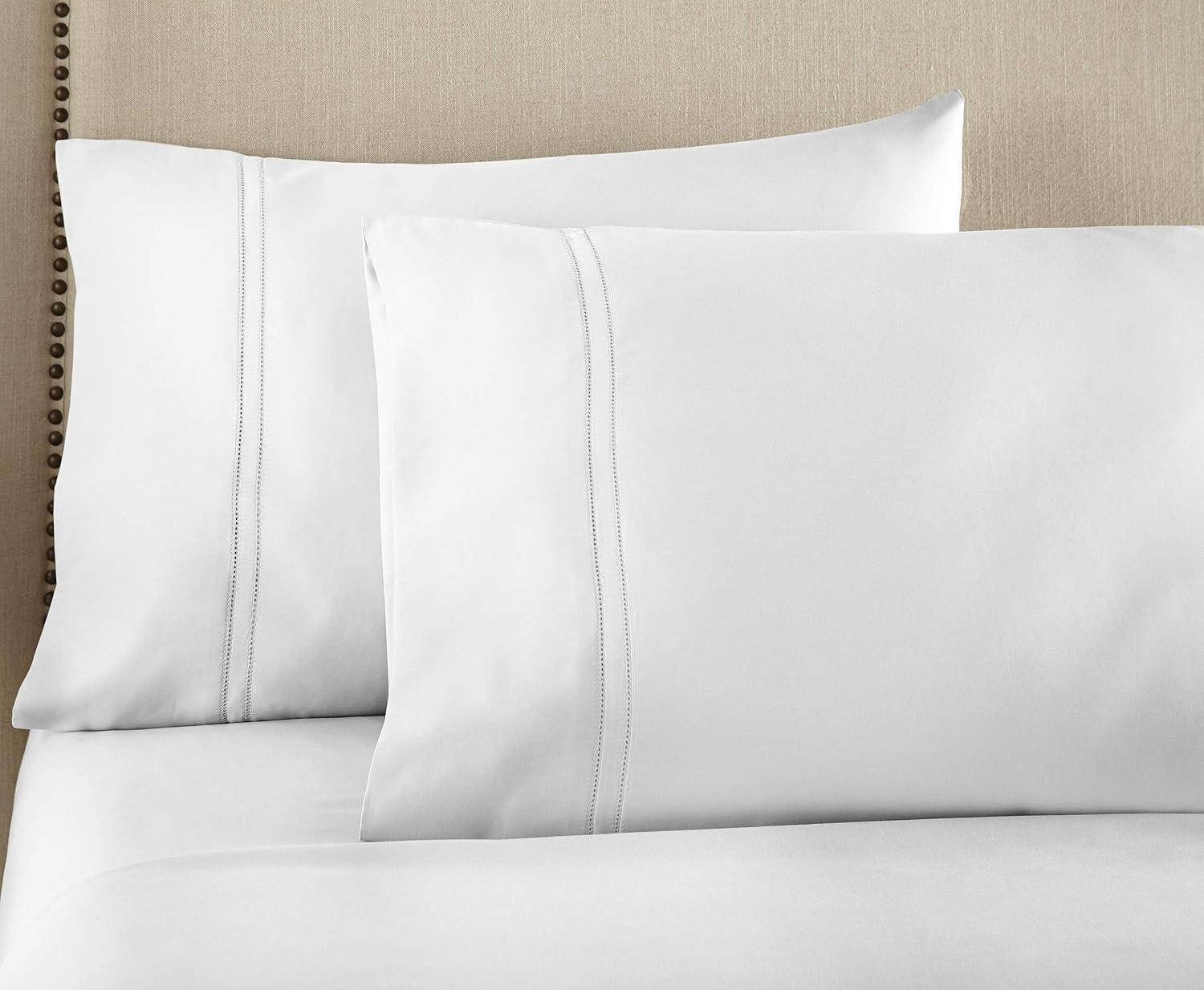 Yalda Sheet Set - QUEEN WHITE - WHITE