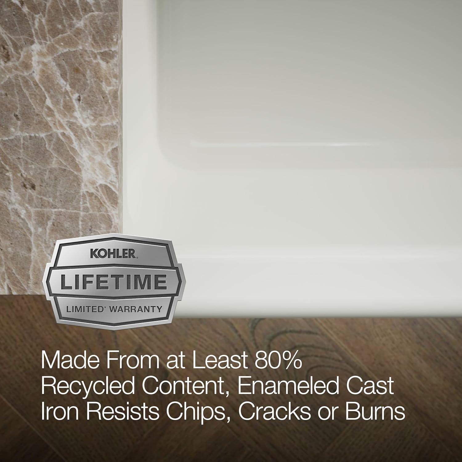 Whitehaven® Self-Trimming 36" L x 22" W Farmhouse Kitchen Sink