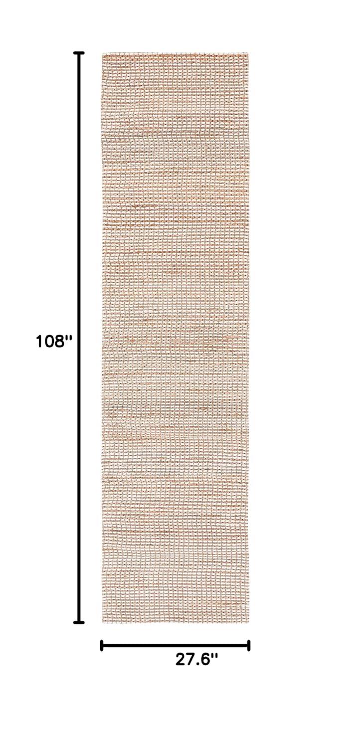 Natural Fiber NFB553 Hand Tufted Runner Rug - Natural/Ivory - 2'3"x9' - Safavieh.