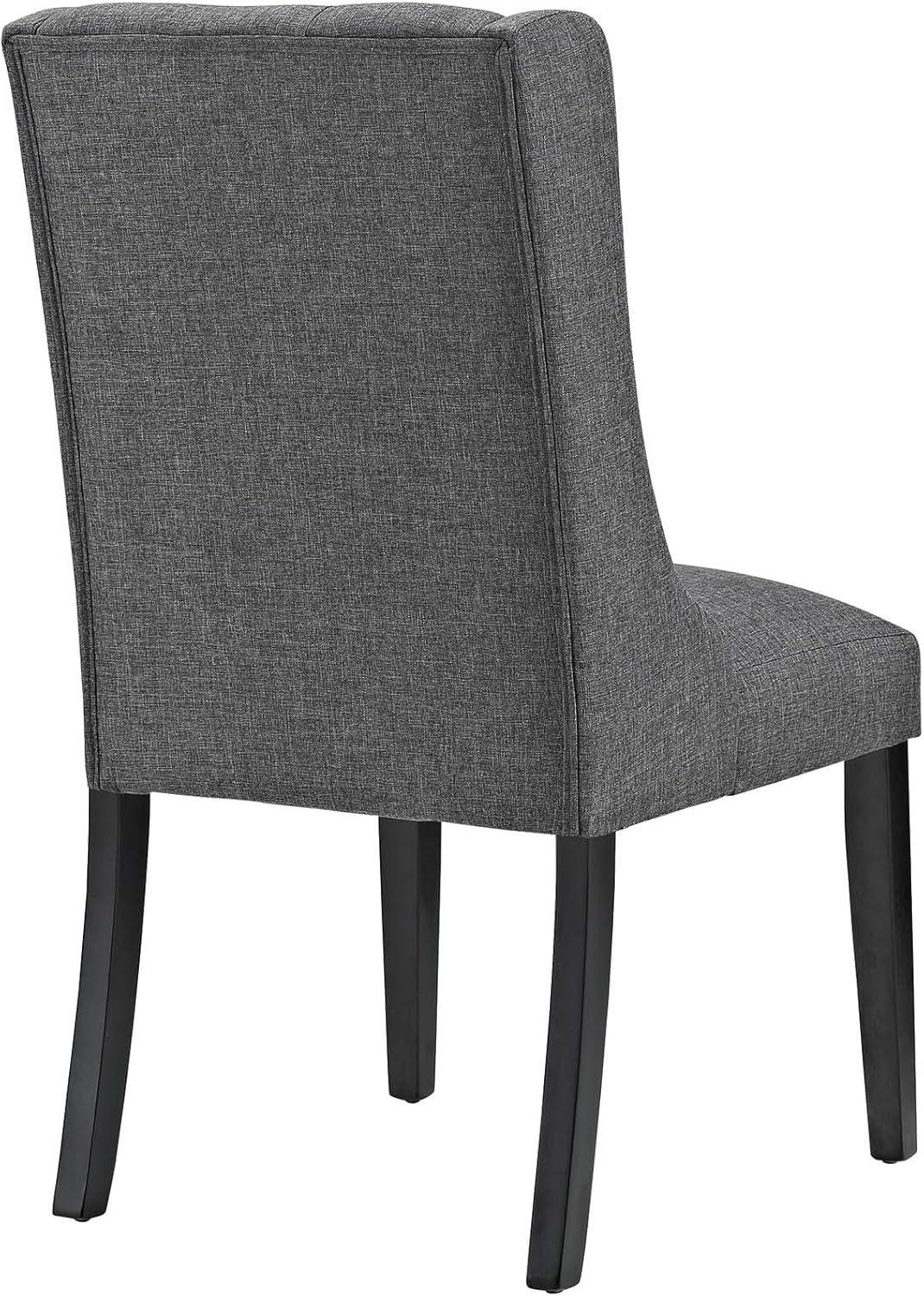 Modway Baronet Button Tufted Fabric Dining Chair