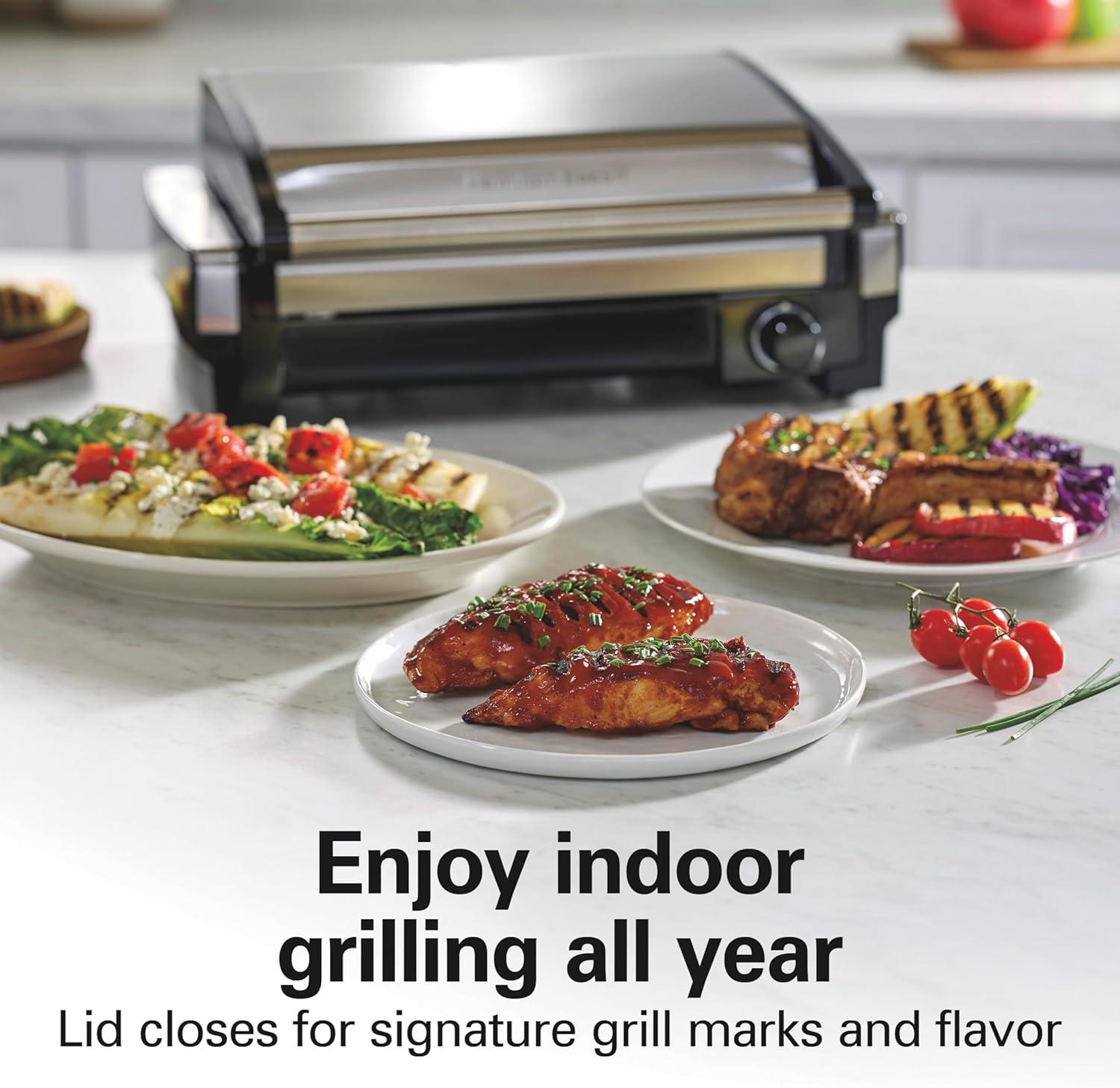 Hamilton Beach Hamilton Beach® Searing Grill Nonstick Cooking Plate Stainless Steel