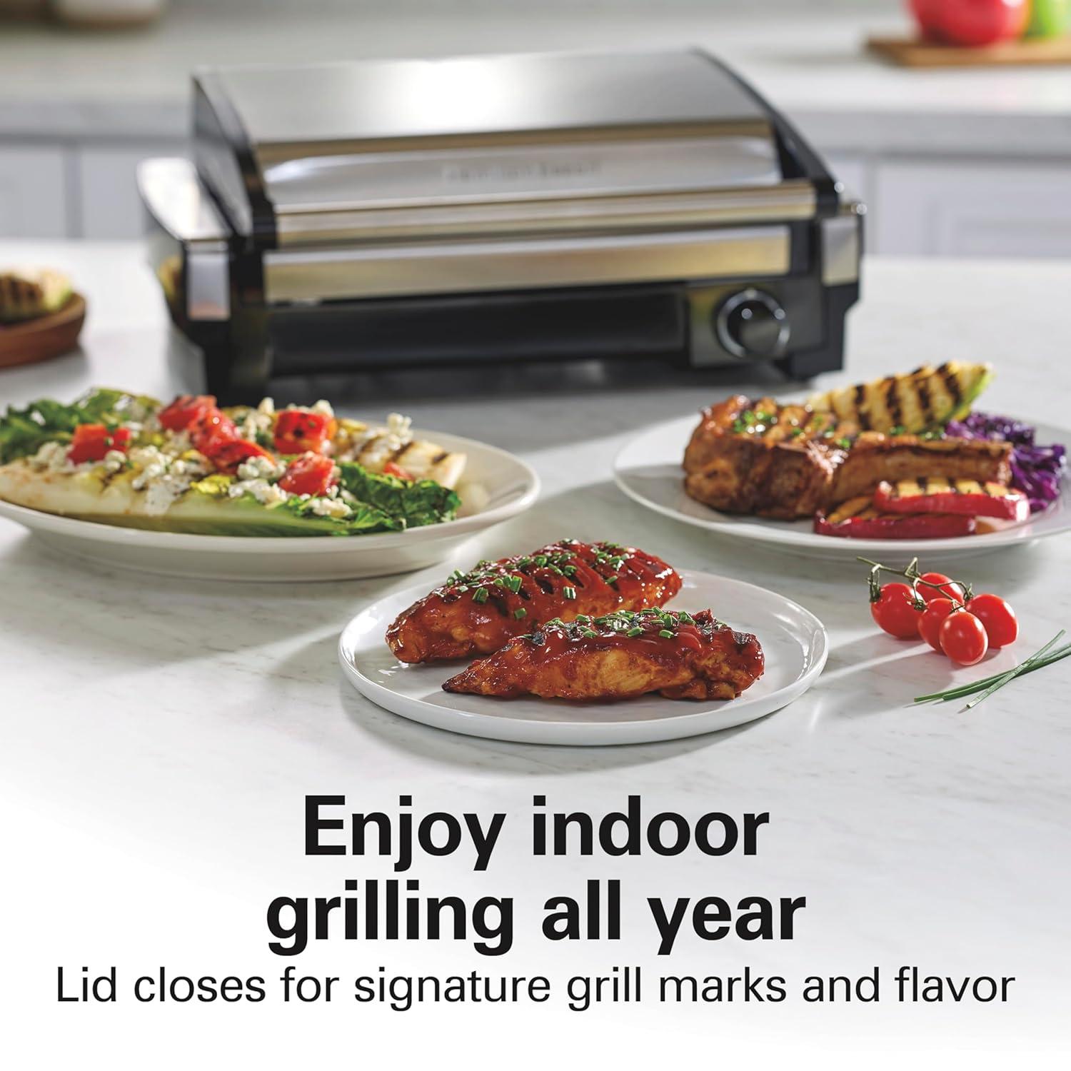 Hamilton Beach Hamilton Beach® Searing Grill Nonstick Cooking Plate Stainless Steel