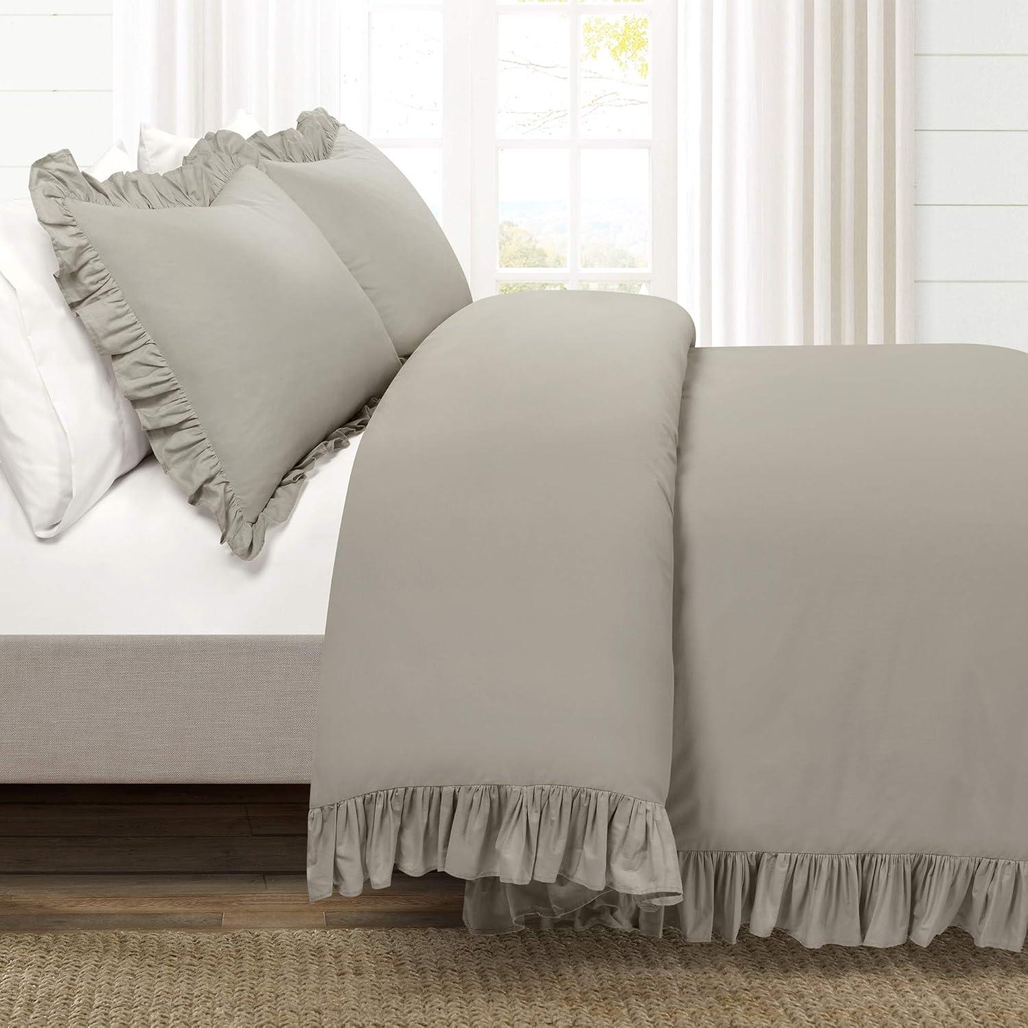 Lush Decor Cotton Duvet Cover Set