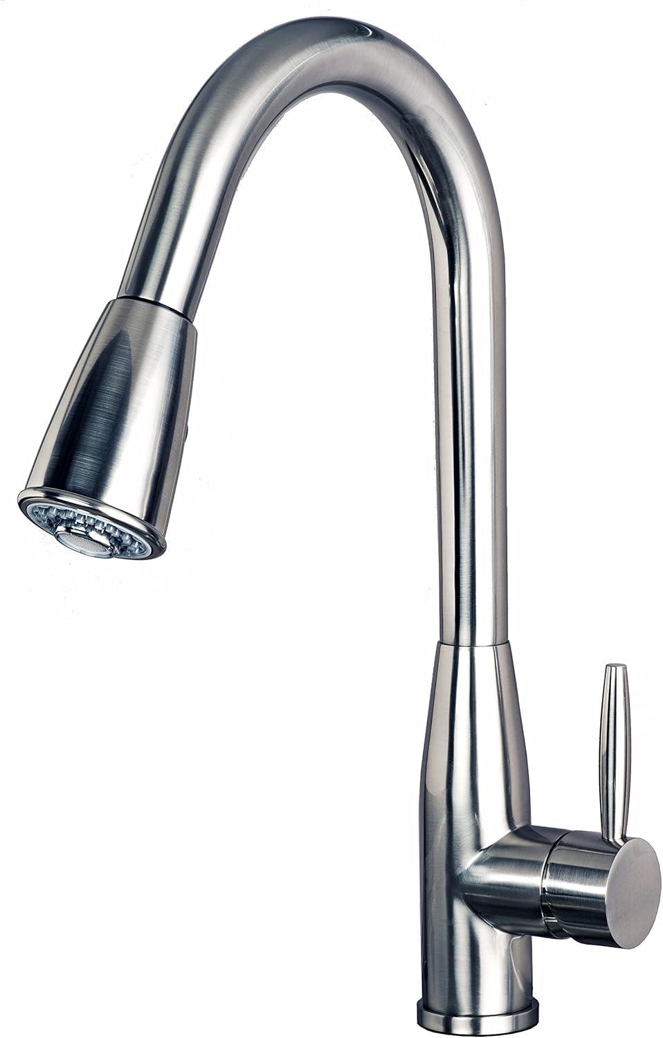 Single Handle Pull Down Kitchen Faucet