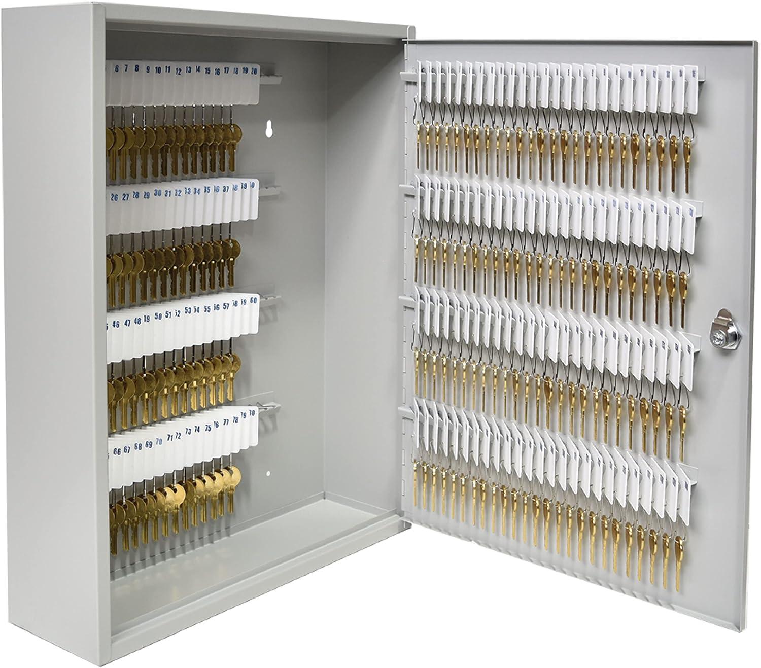 200 Key Cabinet - Single Lock Welded 22 Gauge Steel Construction