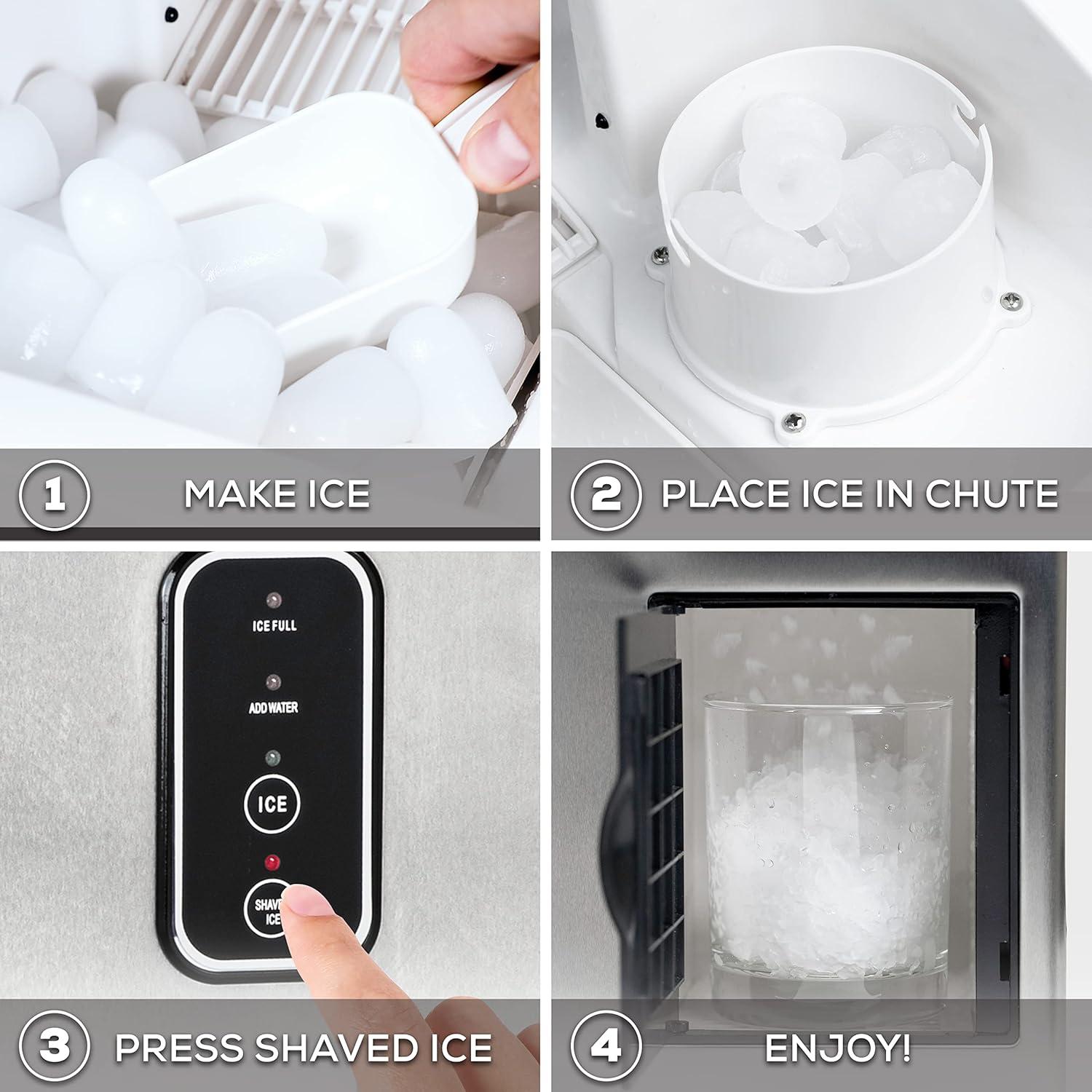 Igloo 44 lb Ice Maker and Dispensing Ice Shaver