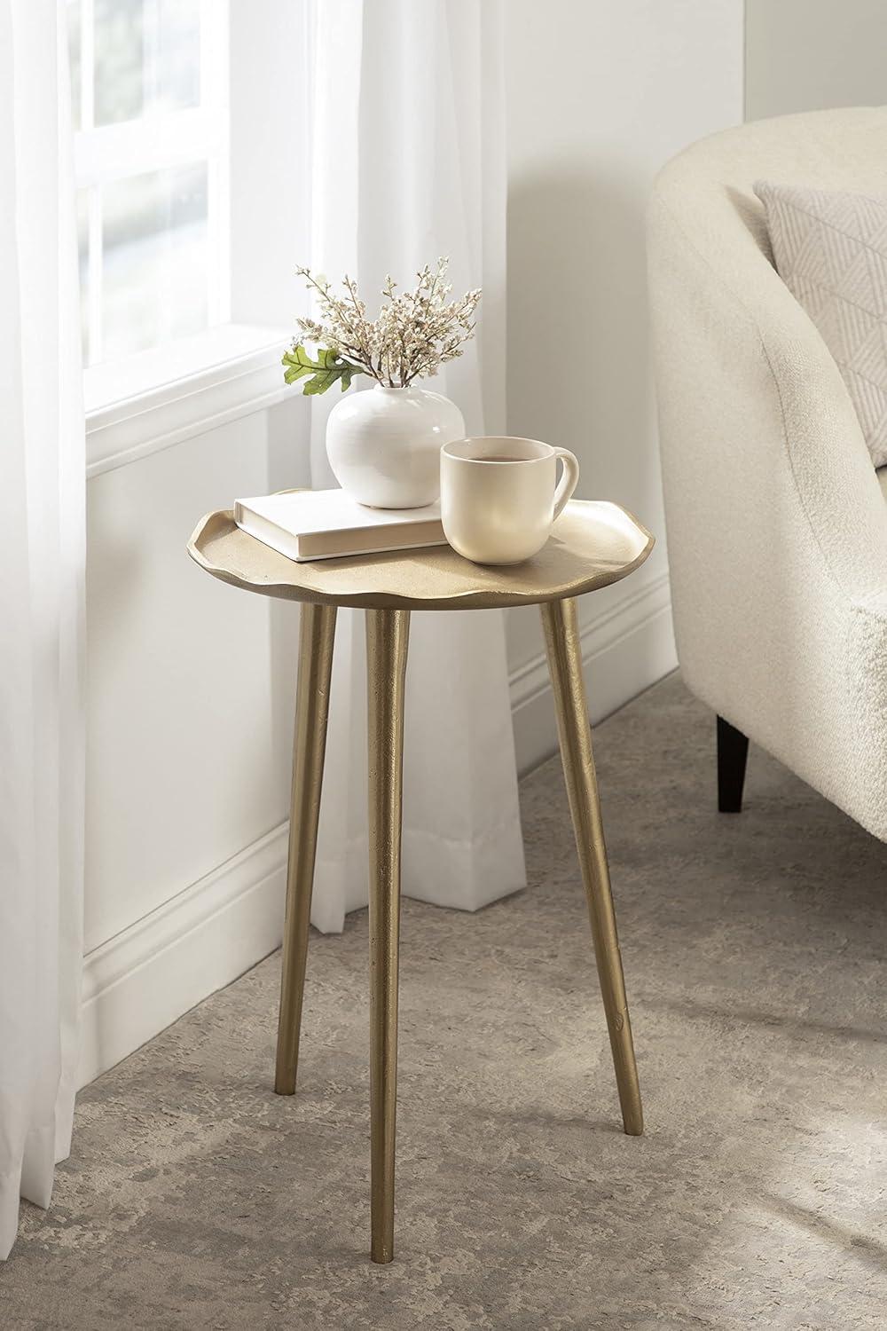 Kate and Laurel Alessia Round Side Table