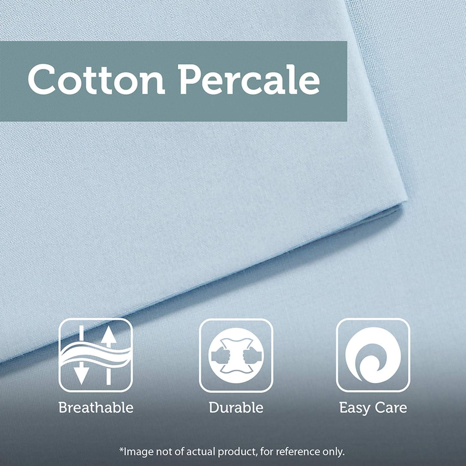 Madison Park Dawn 9 Piece Cotton Percale Comforter Set