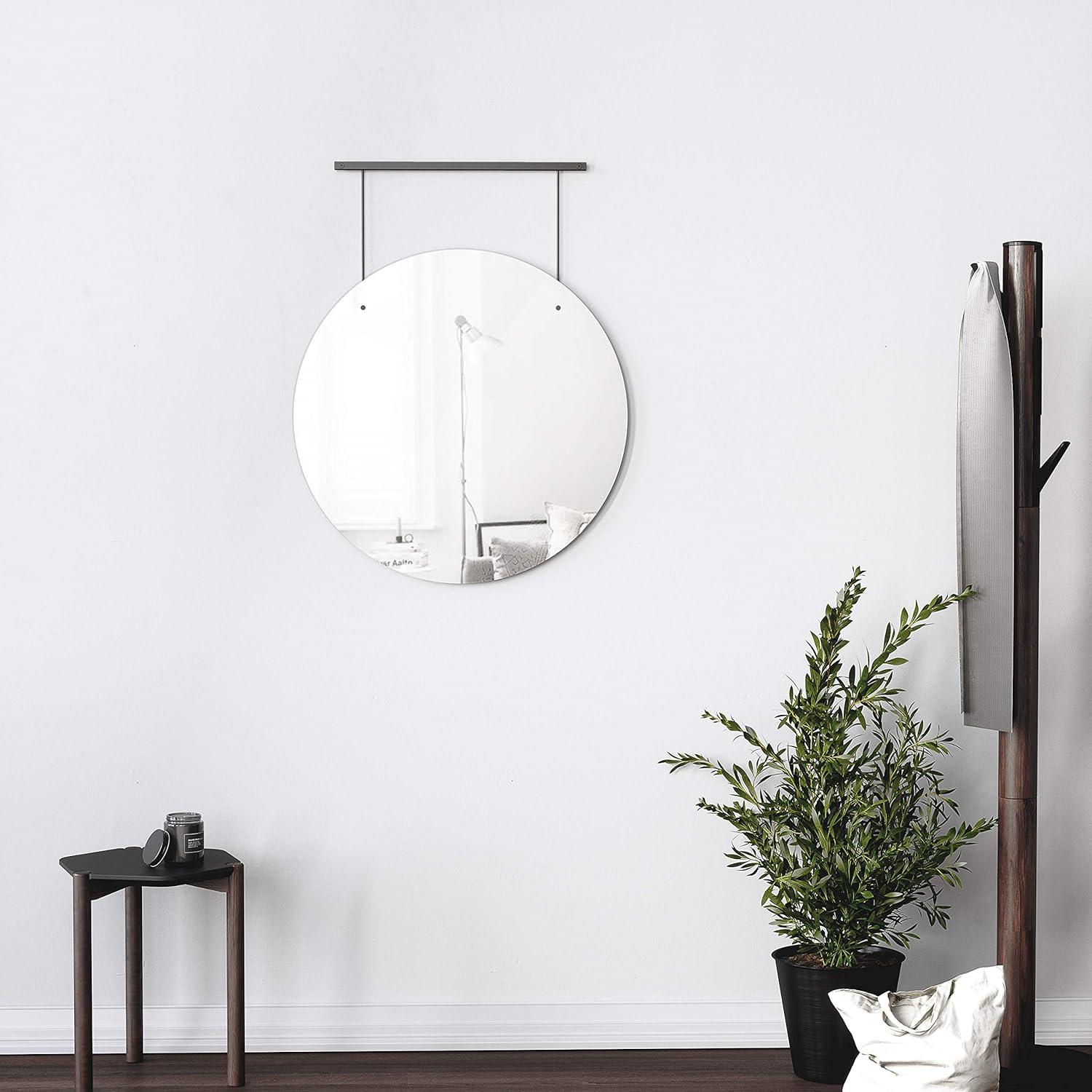 Exhibit 26" Round Frameless Eco-Friendly Wall Mirror
