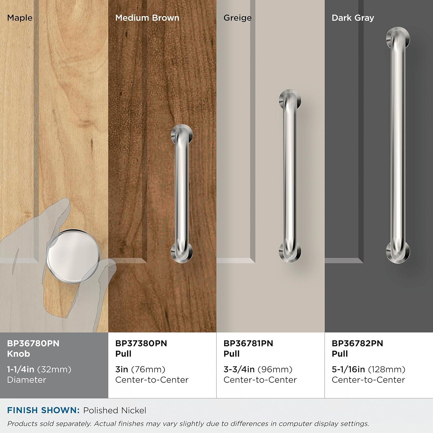 Amerock Factor 1-1/4 inch (32mm) Diameter