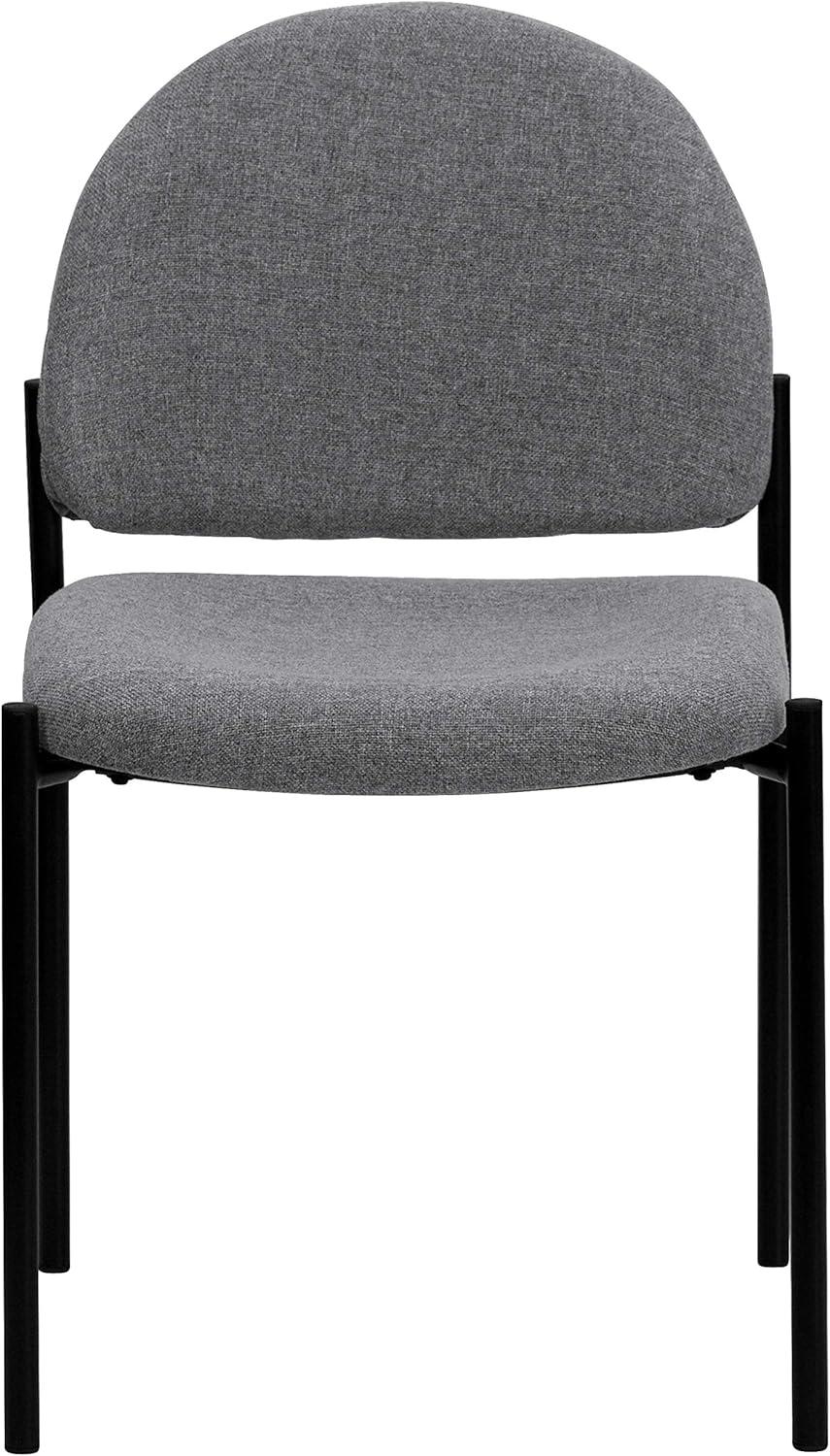 Flash Furniture Comfort Stackable Steel Side Reception Chair