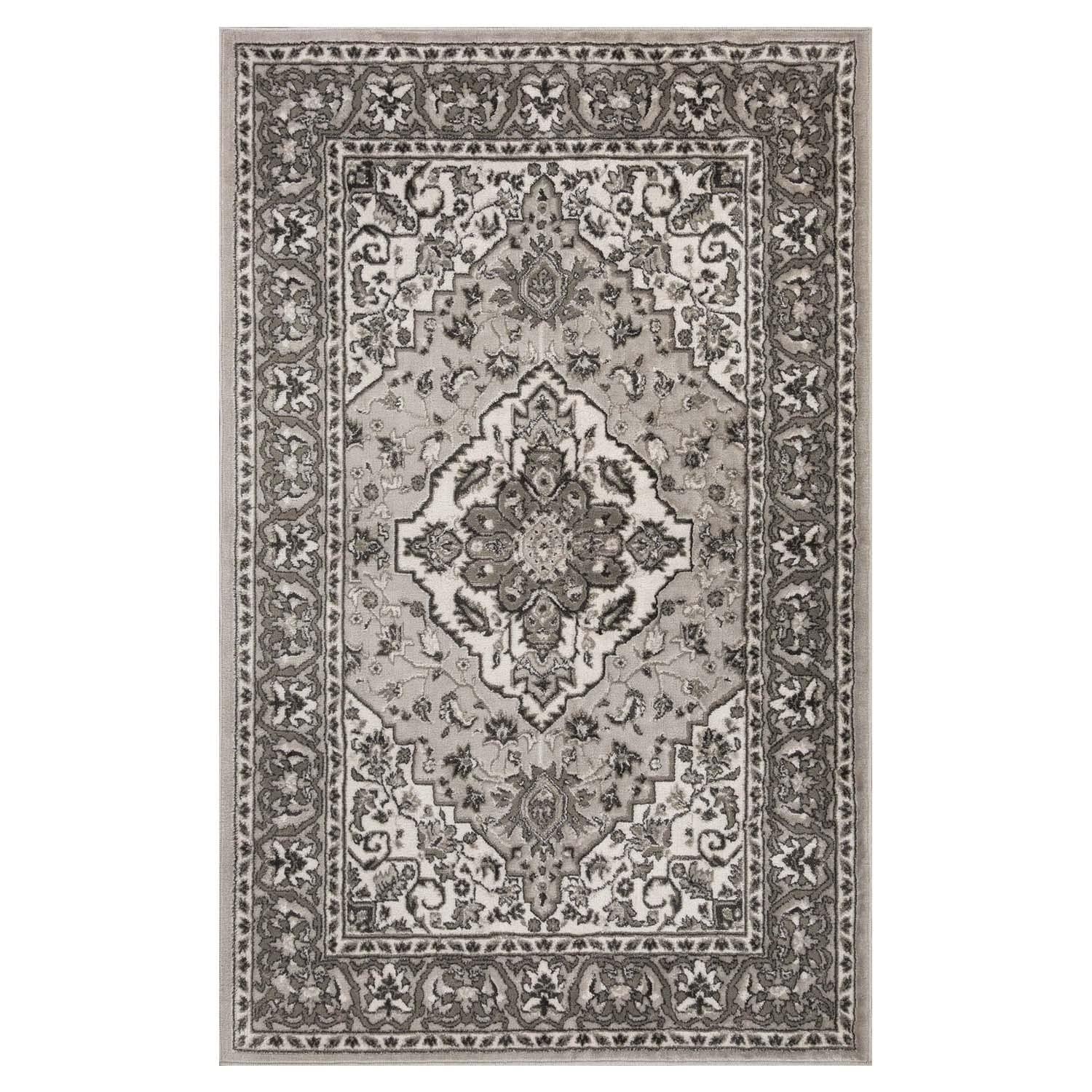 Superior Glendale Oriental Medallion Indoor Area Rug, 4'x6', Rivulet
