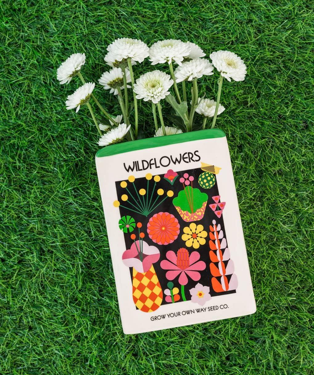 ban.do Vase, Wildflower Seeds
