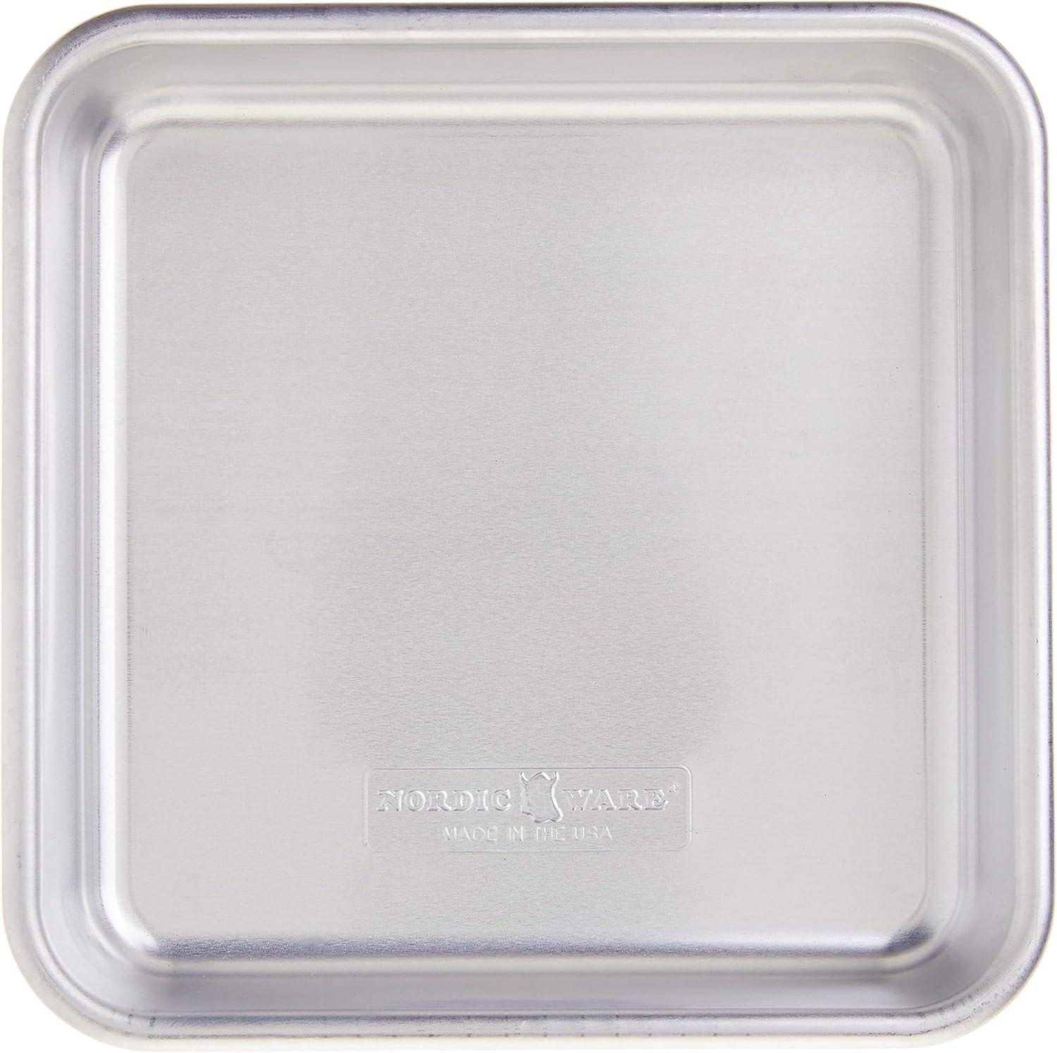 Nordic Ware 8" Square Aluminum Cake Pan