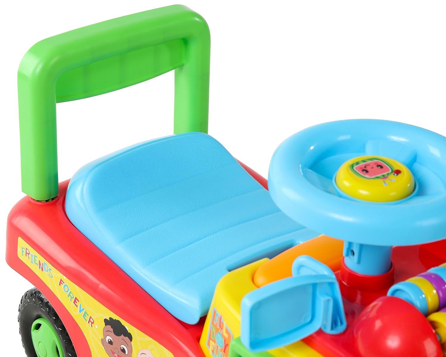 Dynacraft Cocomelon Foot to Floor Unisex Kids Ride-on For Age 1.5-3 Years