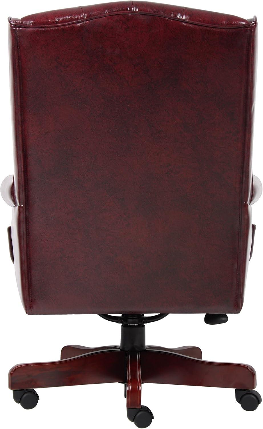 Boss Office Products Traditional Vinyl Executive Chair