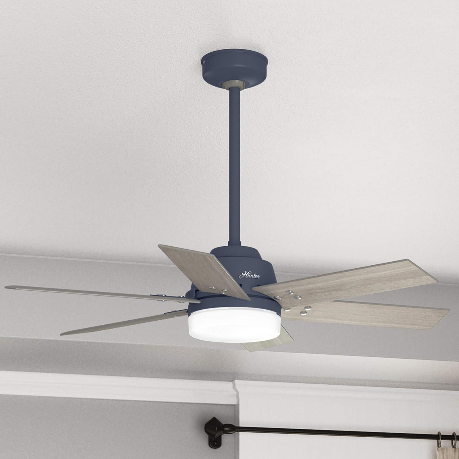 44" Pacer 6 - Blade Ceiling Fan with Lights and Remote