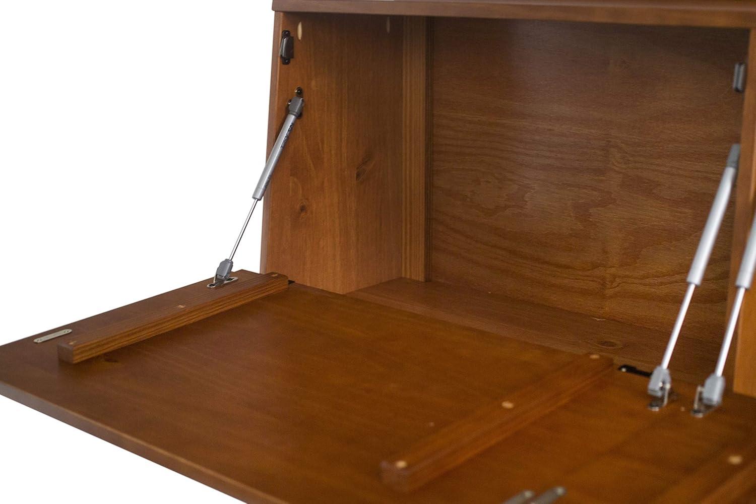 Memomad Cama Bali - Plataforma de Almacenamiento King Marco de Cama de Madera Resistente con Cajones y Más - Madera de Pino Macizo - sin Ruido - No Necesita Somier - Listones de Madera Incluidos (Cama Tamaño King, Madera Marrón Roble)