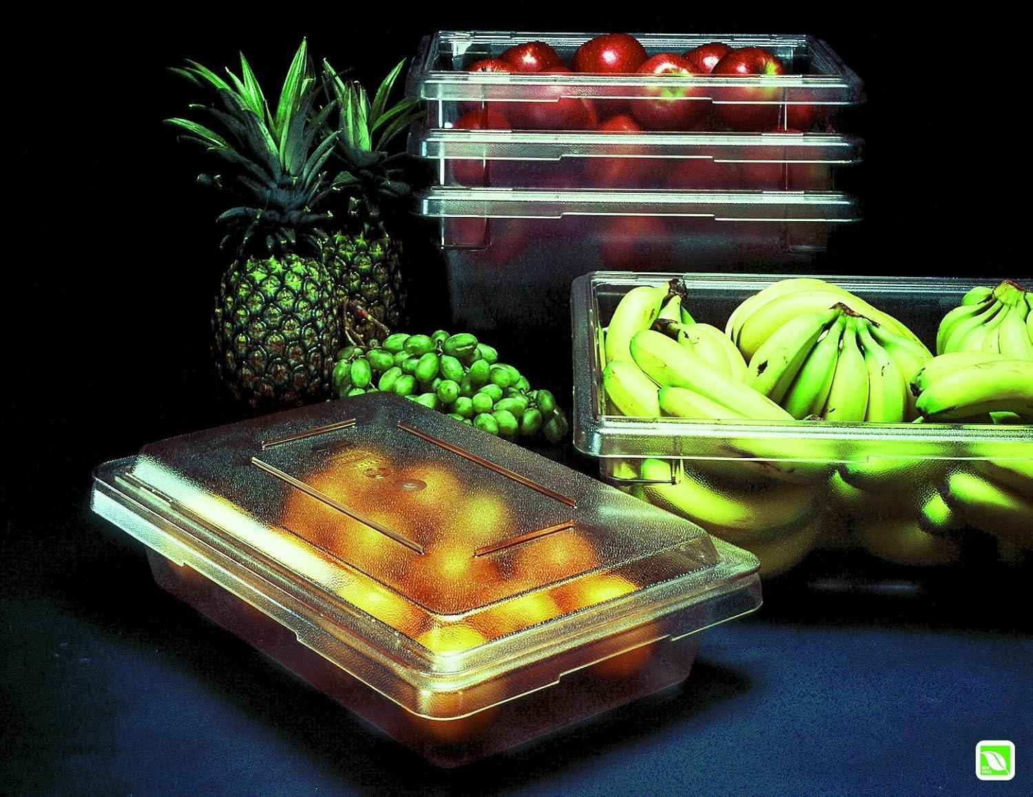 White Polypropylene Food Storage Lid for 18" x 12" Containers