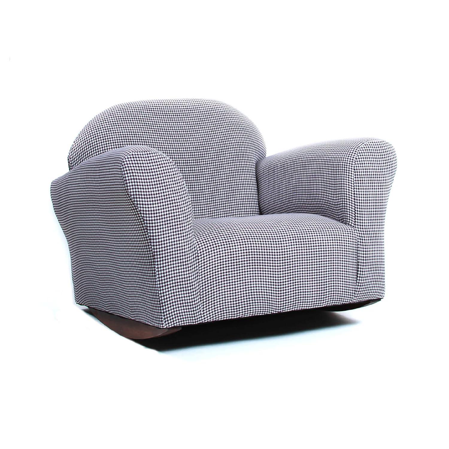 Keet Keet Roundy Rocking Chair Ghingham Brown