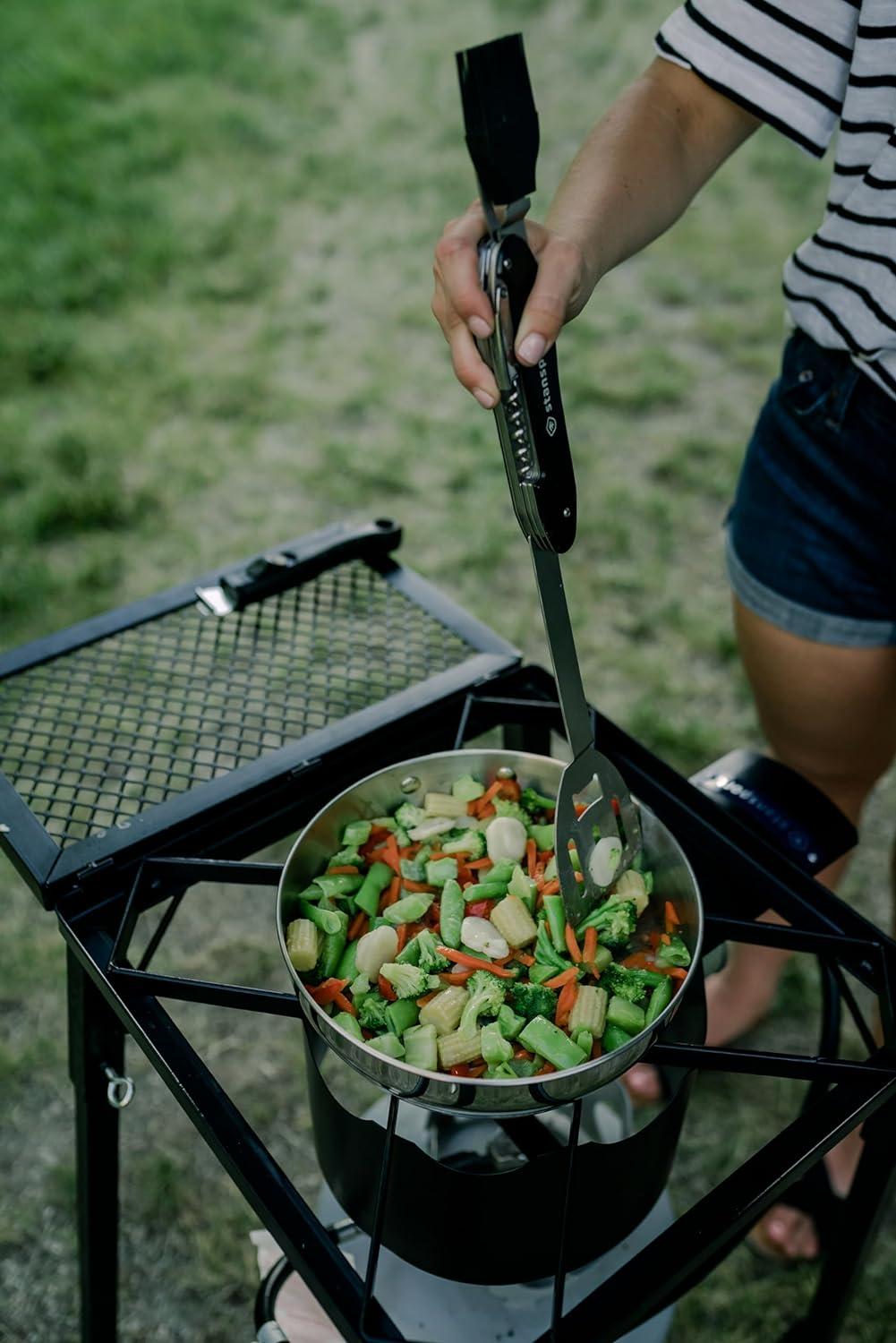 Polished Stainless Steel 7-Piece Stackable Cookware Set