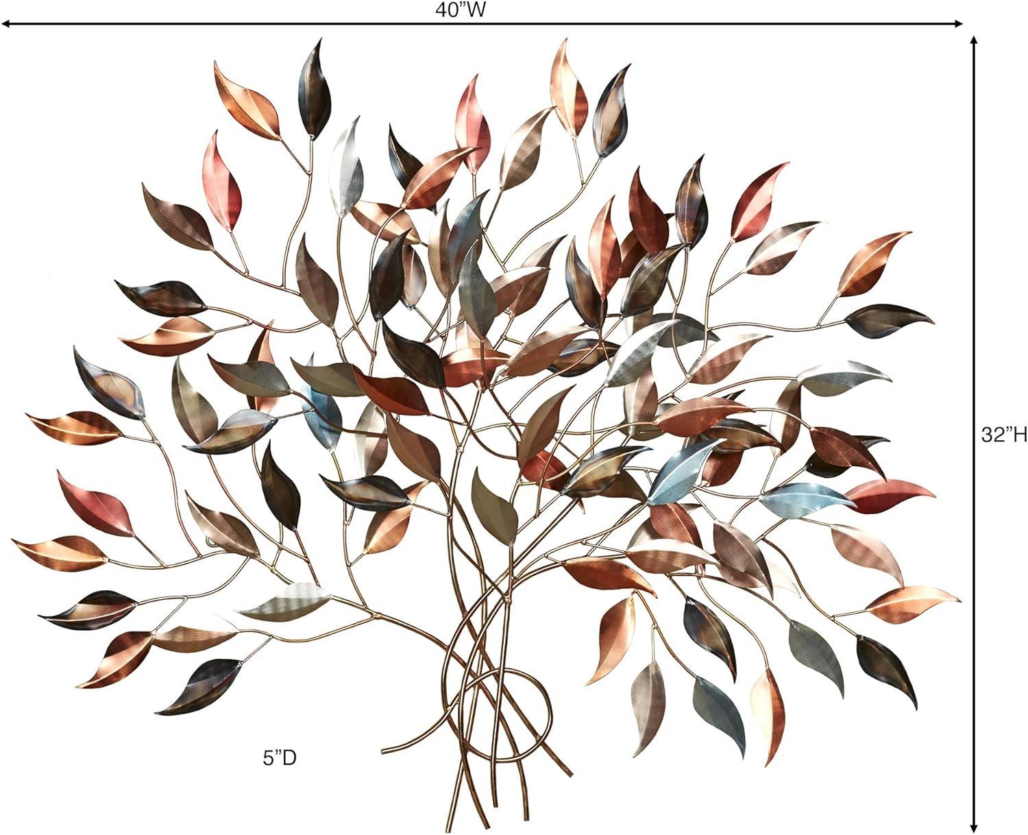 Brilliance Metal Wall Sculpture Multi Metallic