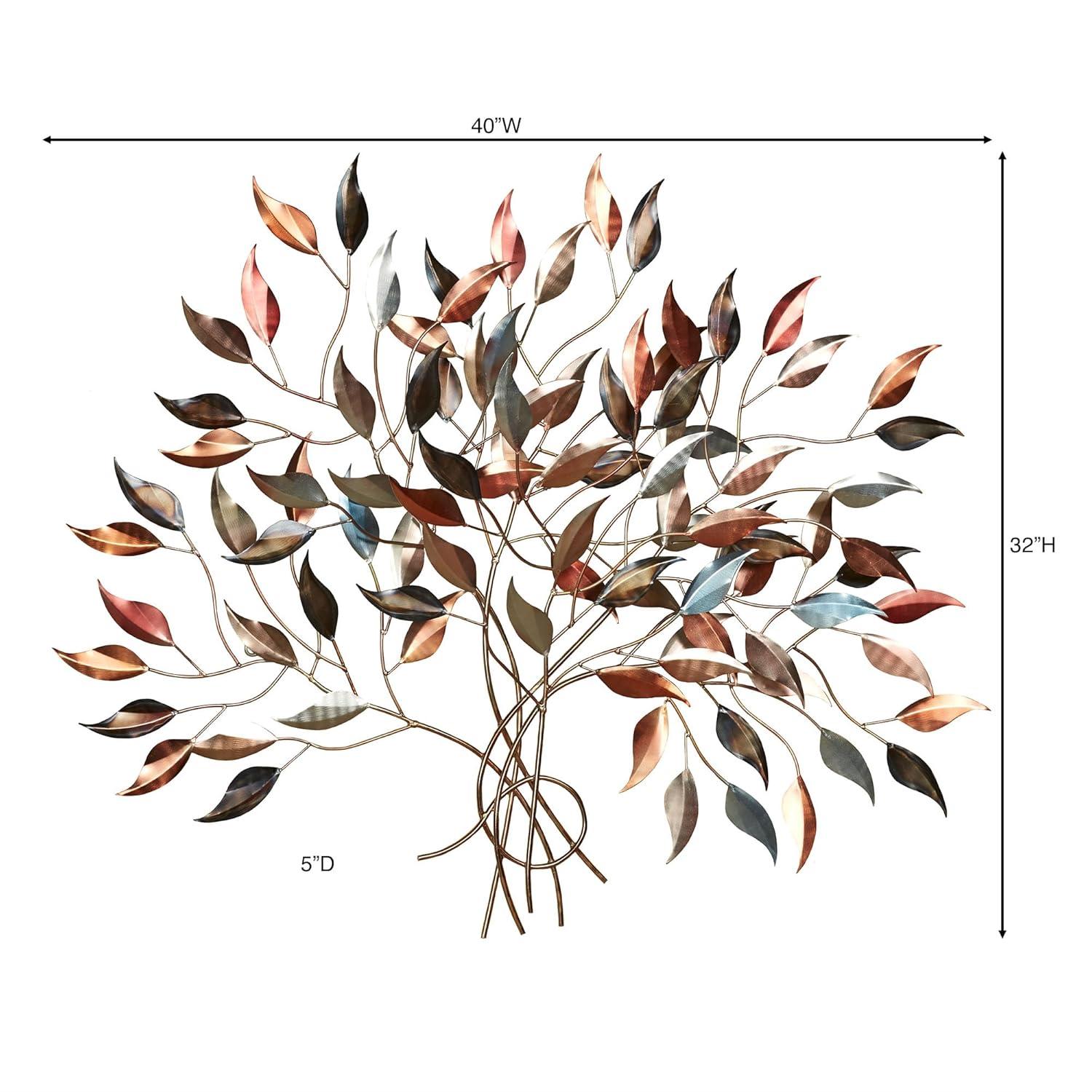 Brilliance Metal Wall Sculpture Multi Metallic