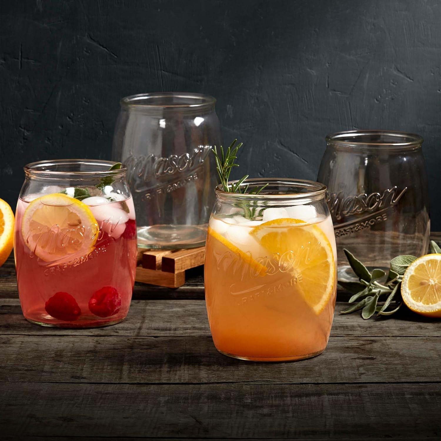Mason Craft & More 8pk Glass Tumbler Set