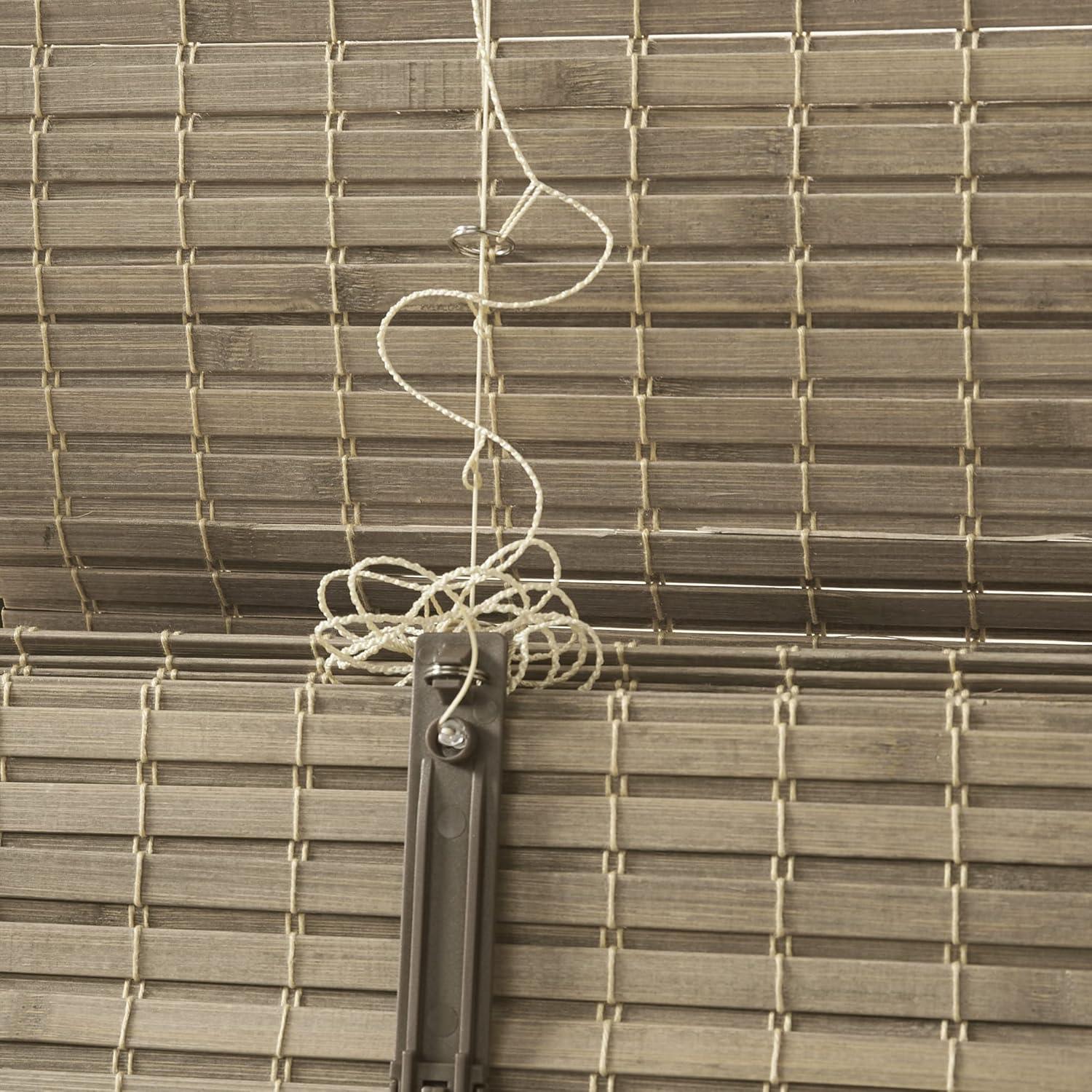 Eastfield Semi - Sheer Bamboo Light Filtering Single Roman Shade 64"L
