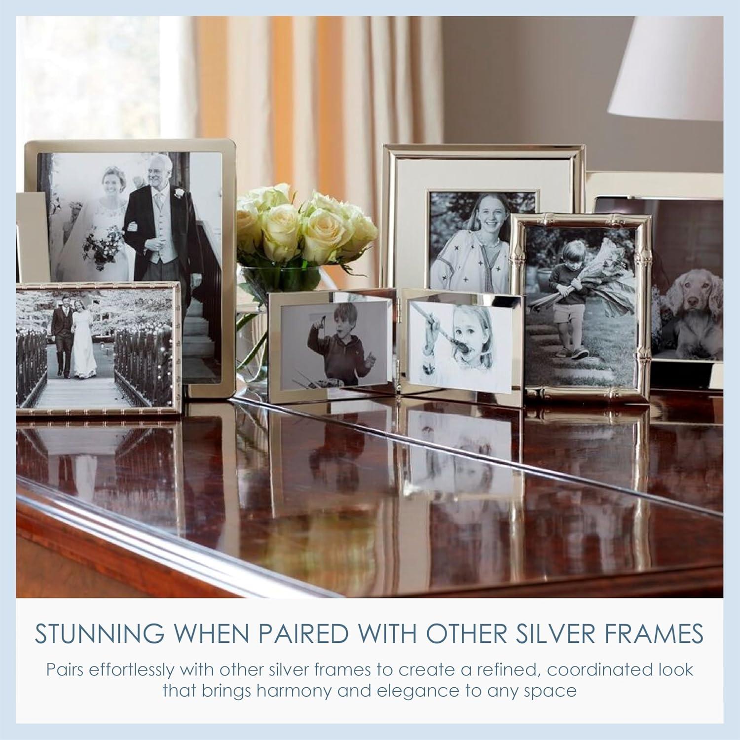 Addison Ross White Marble Frame 4x6