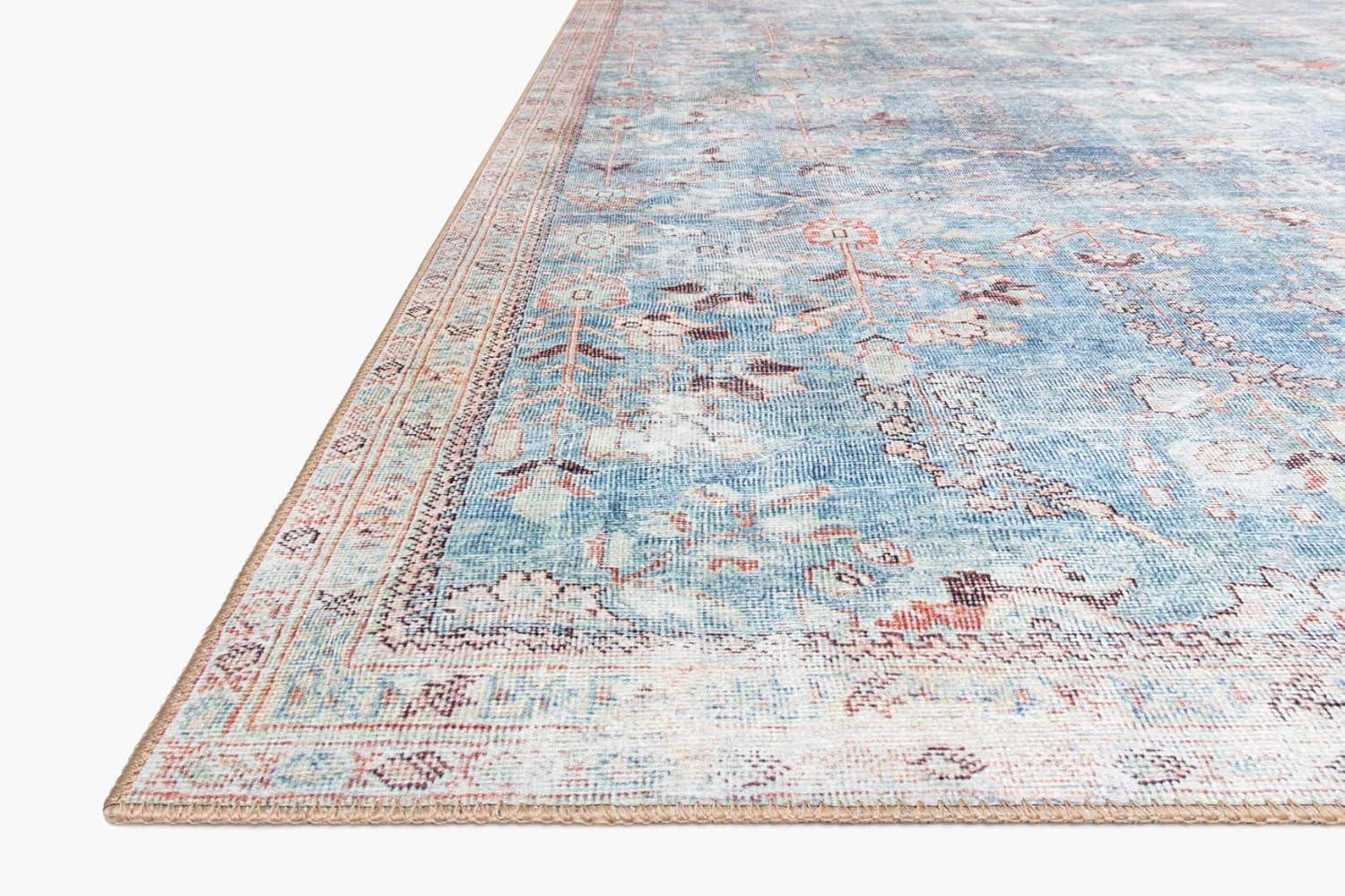 Loloi II Wynter WYN-06 Teal / Multi Oriental Area Rug 8'-6" x 11'-6"