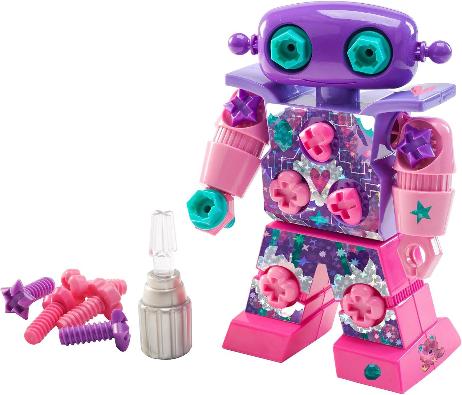 Educational Insights Design & Drill SparkleBot Robot, Preschool STEM & Take Apart Building Toy, Boys and Girls Ages 3, 4, 5+