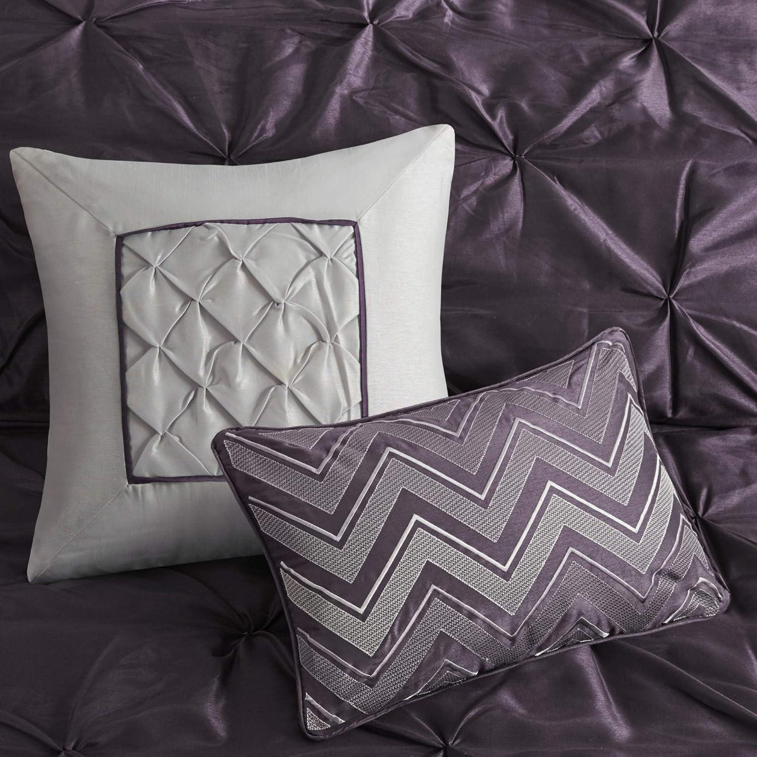 Madison Park Laurel 7 Piece Tufted Comforter Set