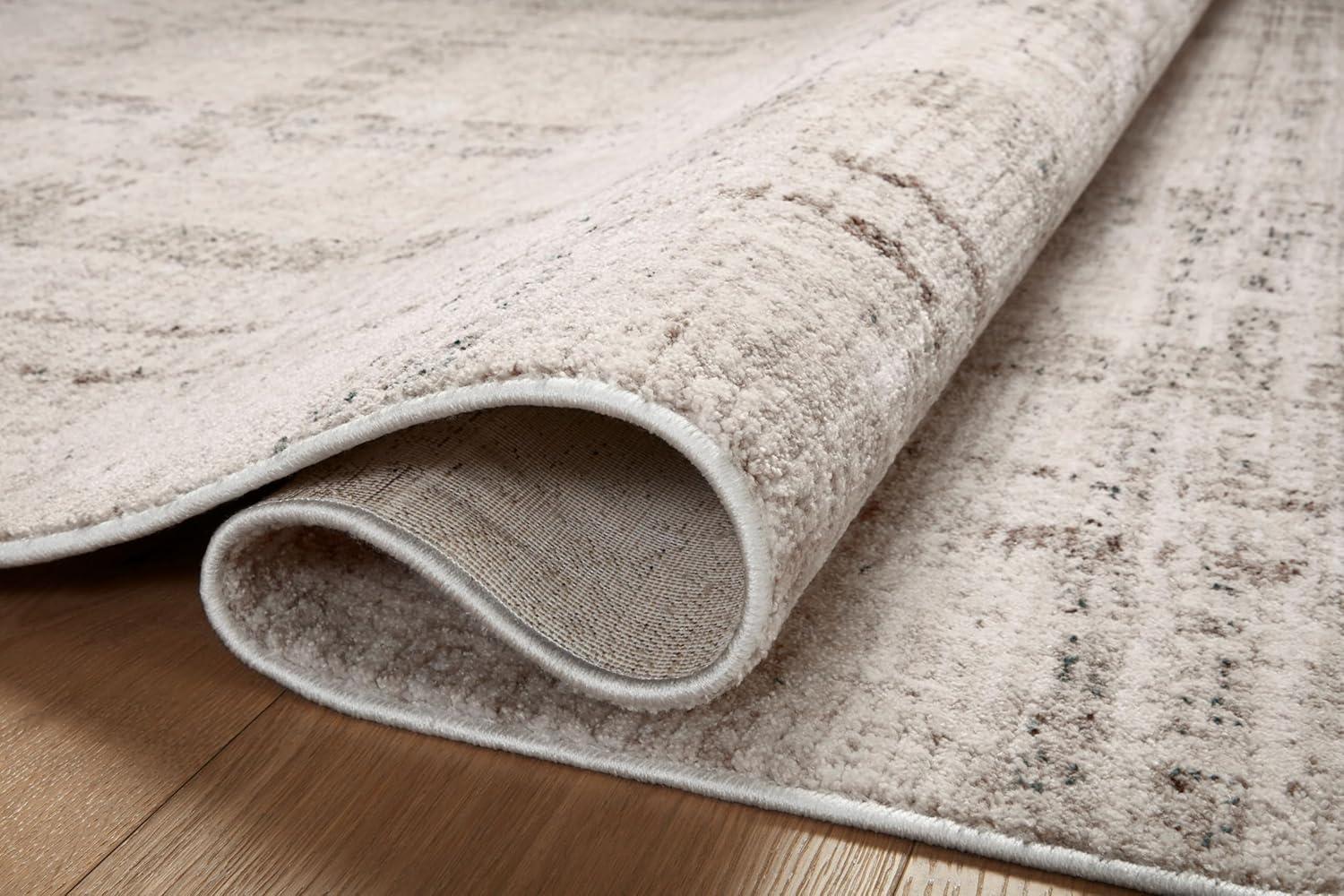 Ivory and Multi Flat Woven Plaid Runner Rug 2'-7" x 10'-0"