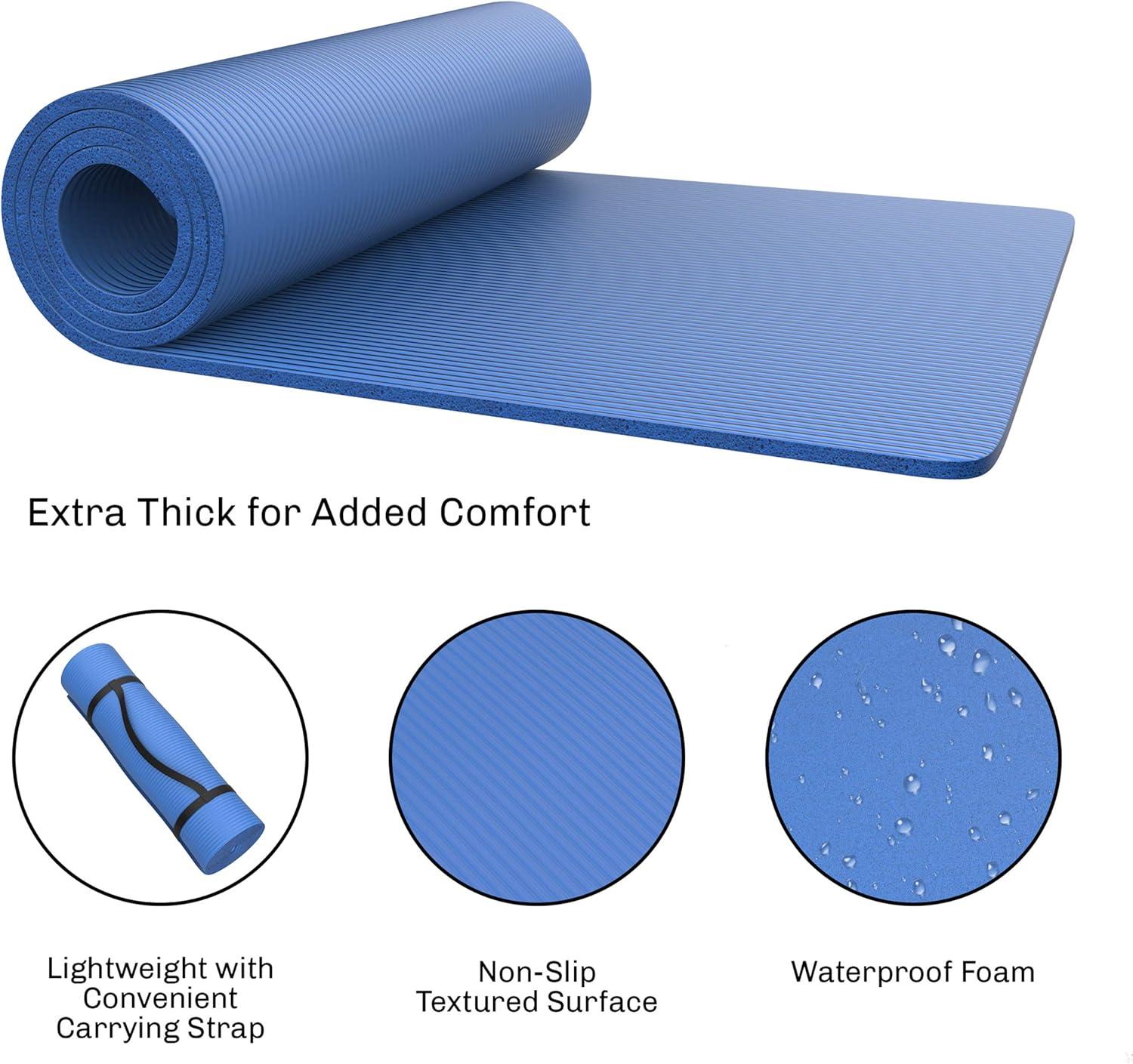 Blue Foam 72-Inch Non-Slip Waterproof Sleeping Pad