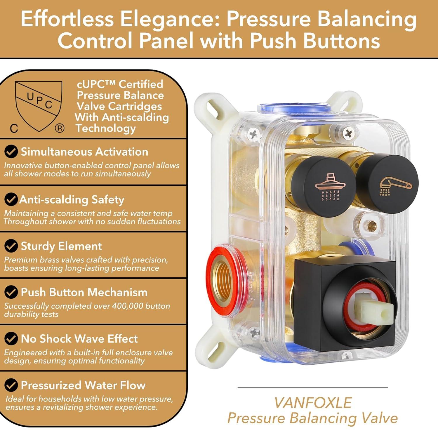 Dual Function All-In-One Kit with Rough in-Valve