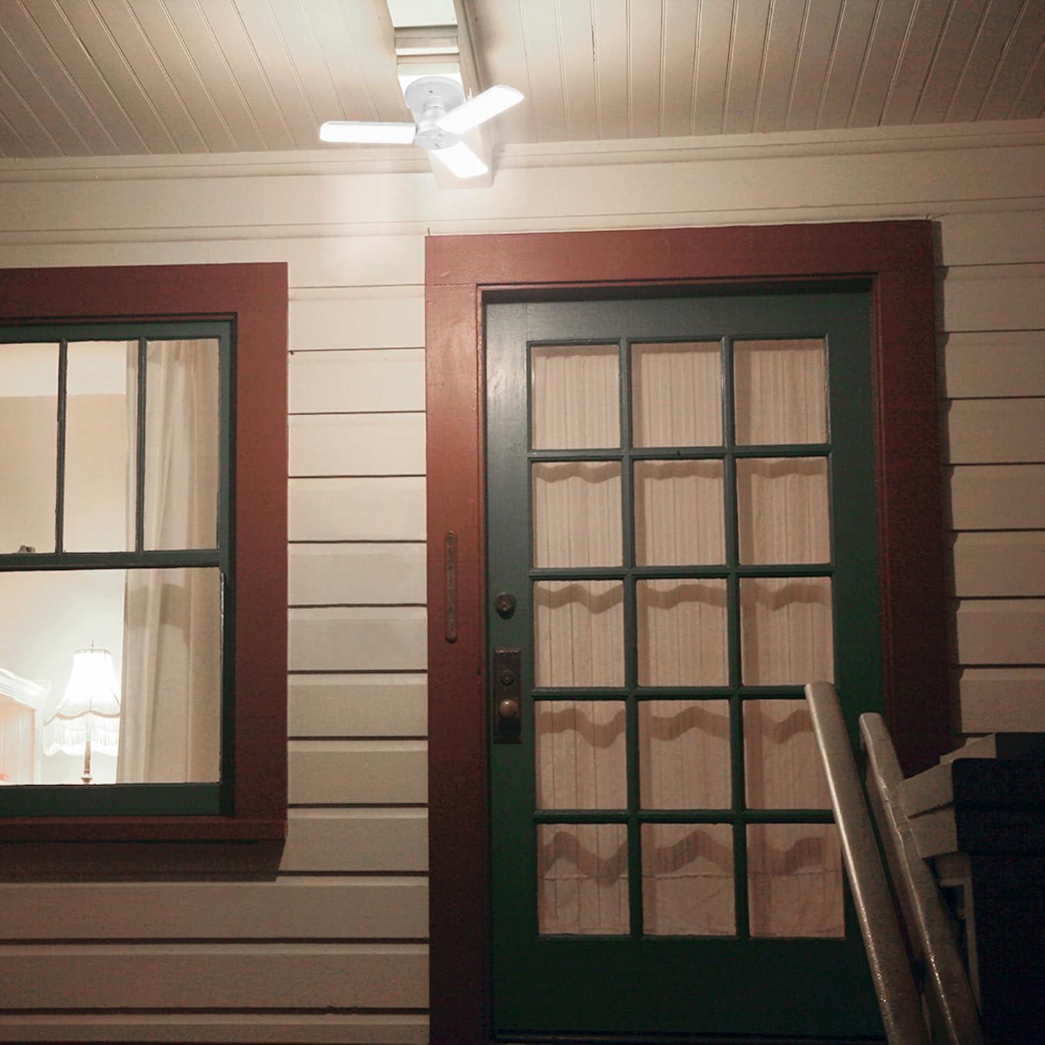 Feit Electric Wide Surface E26 (Medium) LED Garage Bulb Bright White 300 Watt Equivalence 1 pk