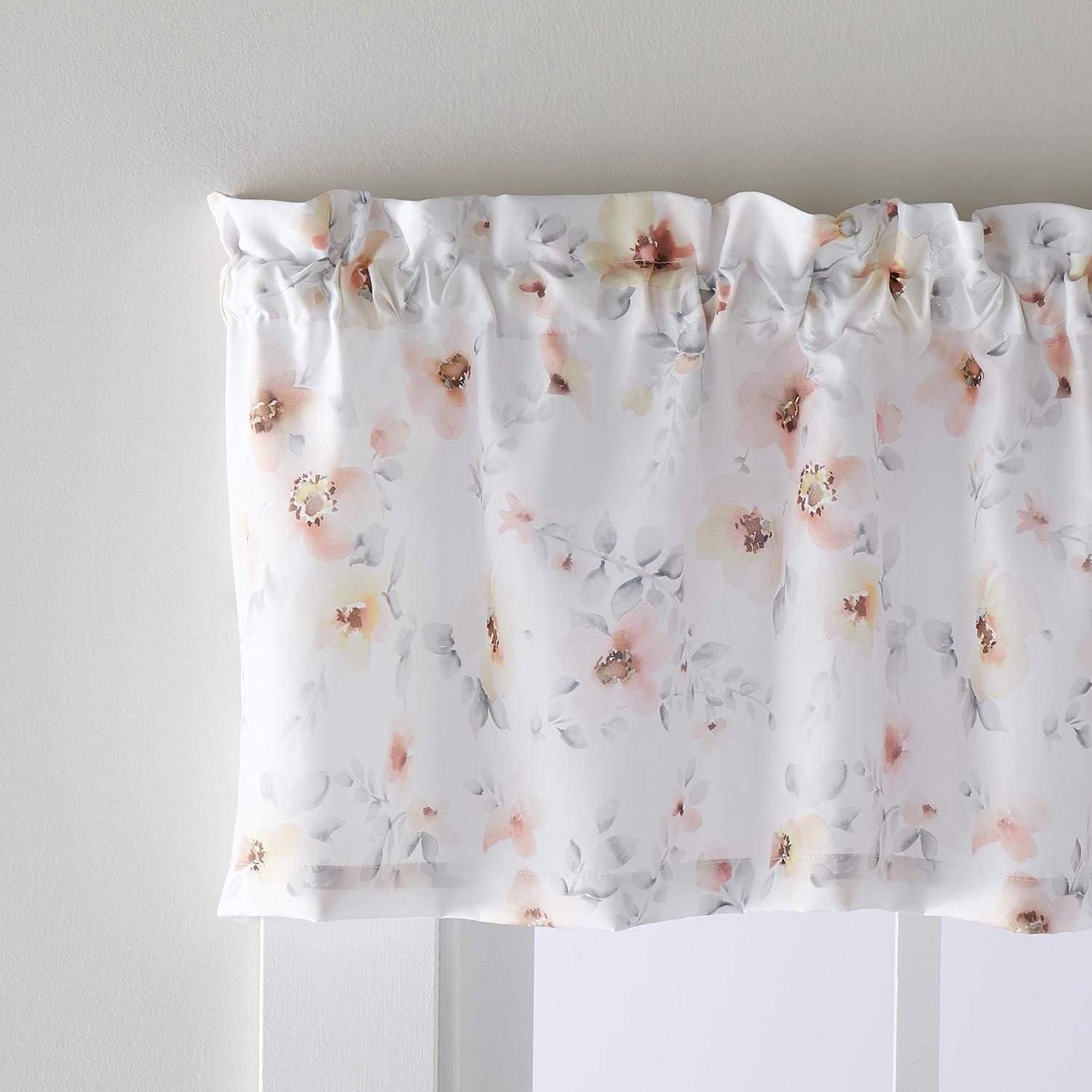 SKL Home Blushing Blooms Window Curtain Tier Pair or Valance