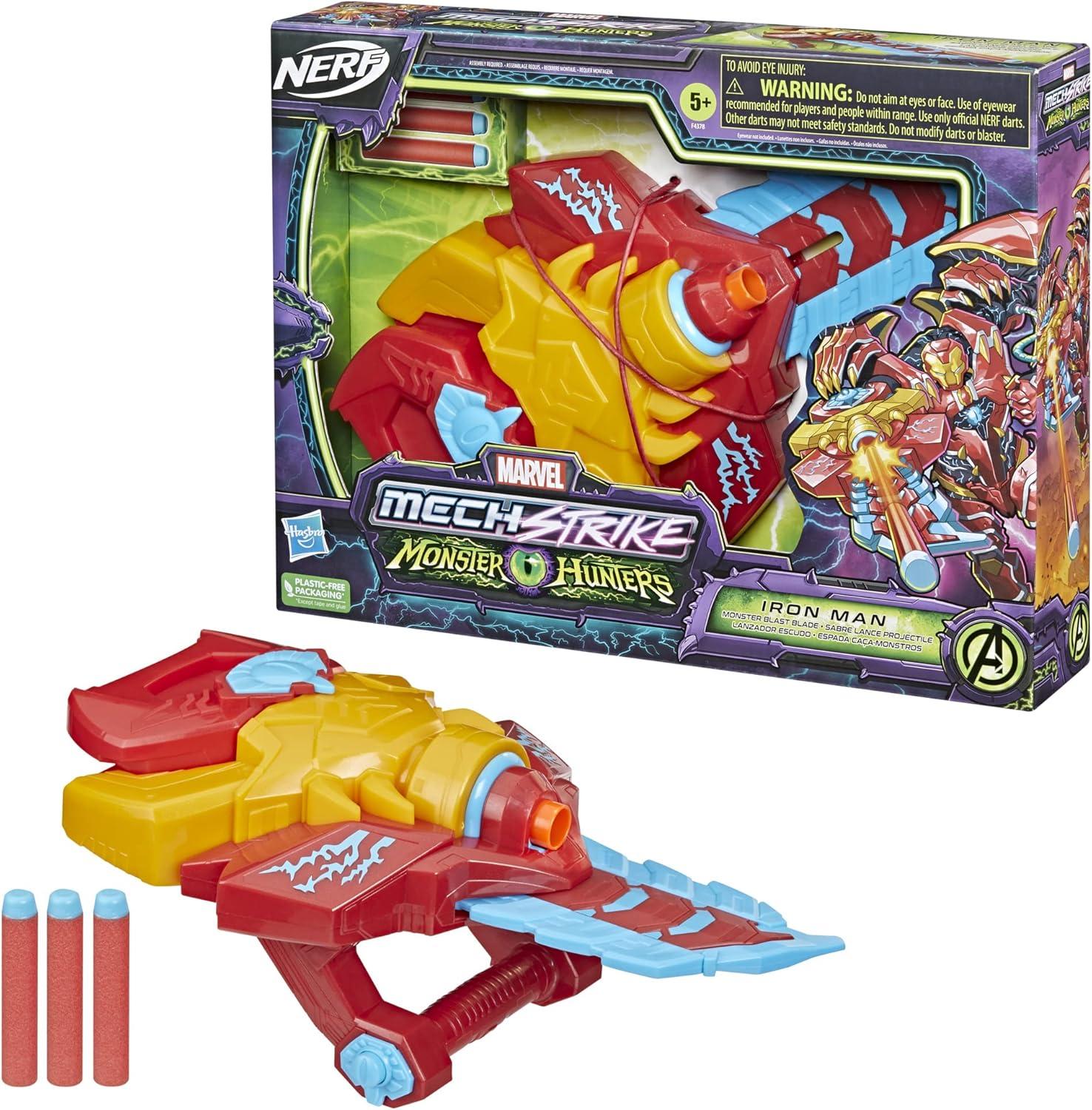 Marvel Mech Strike Monster Hunters Iron Man Monster Blast Blade