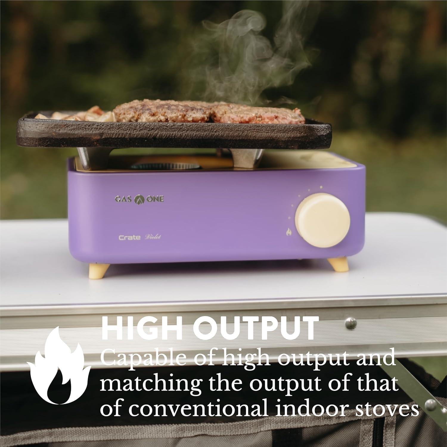 GasOne Crate Series 1 Burner Butane Camping Stove